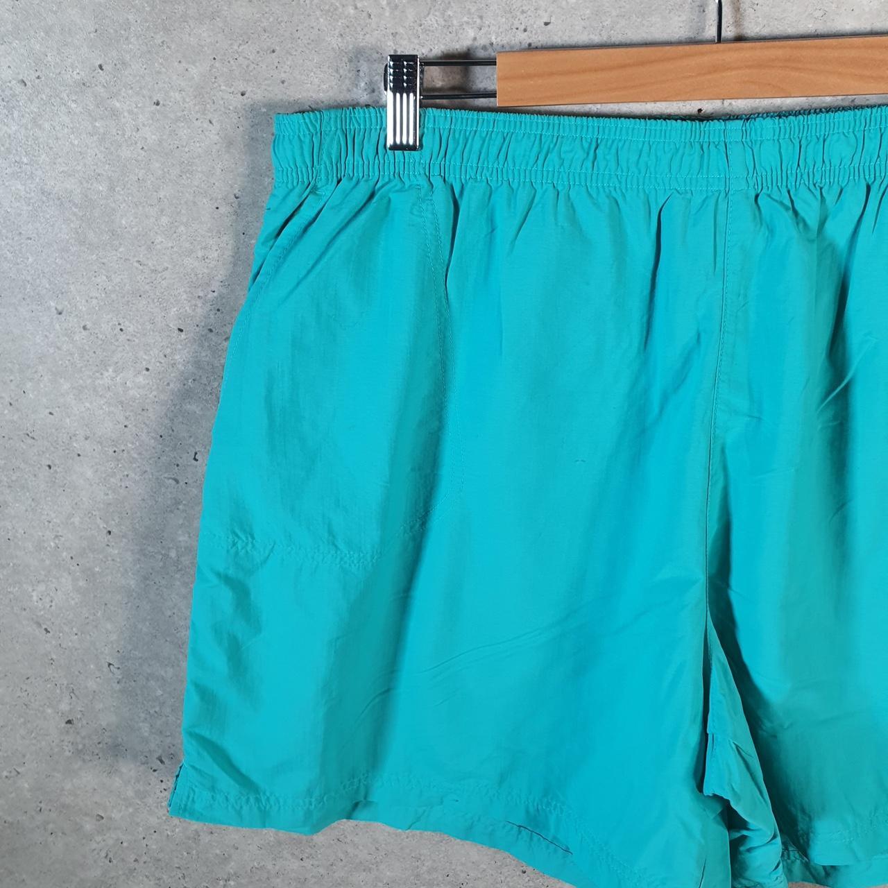 Vintage Columbia Shorts Jorts Cargo Men’s 2XL Blue Athletic Hiking Fishing Gear A4402