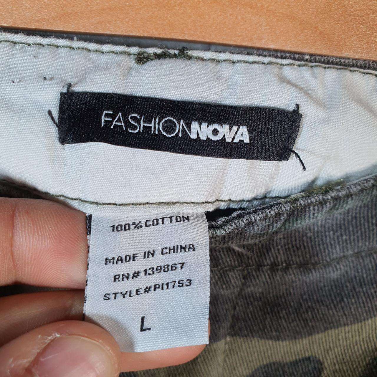 Vintage Fashion Nova Camouflage Army Cargo Trousers Mens Large Green RealTree Big Fish Vintage