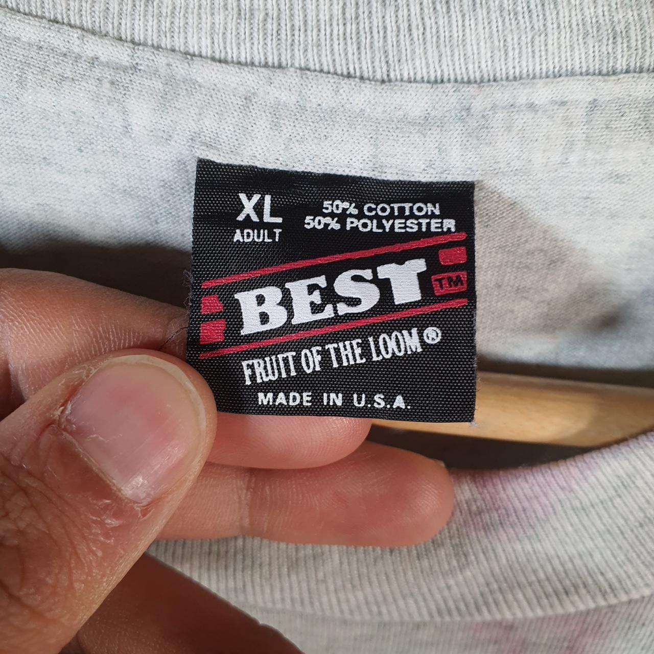 Vintage Fruit of the Loom Best NFL Green Bay Packers Single Stitch T Shirt Men’s XL Grey Big Fish Vintage