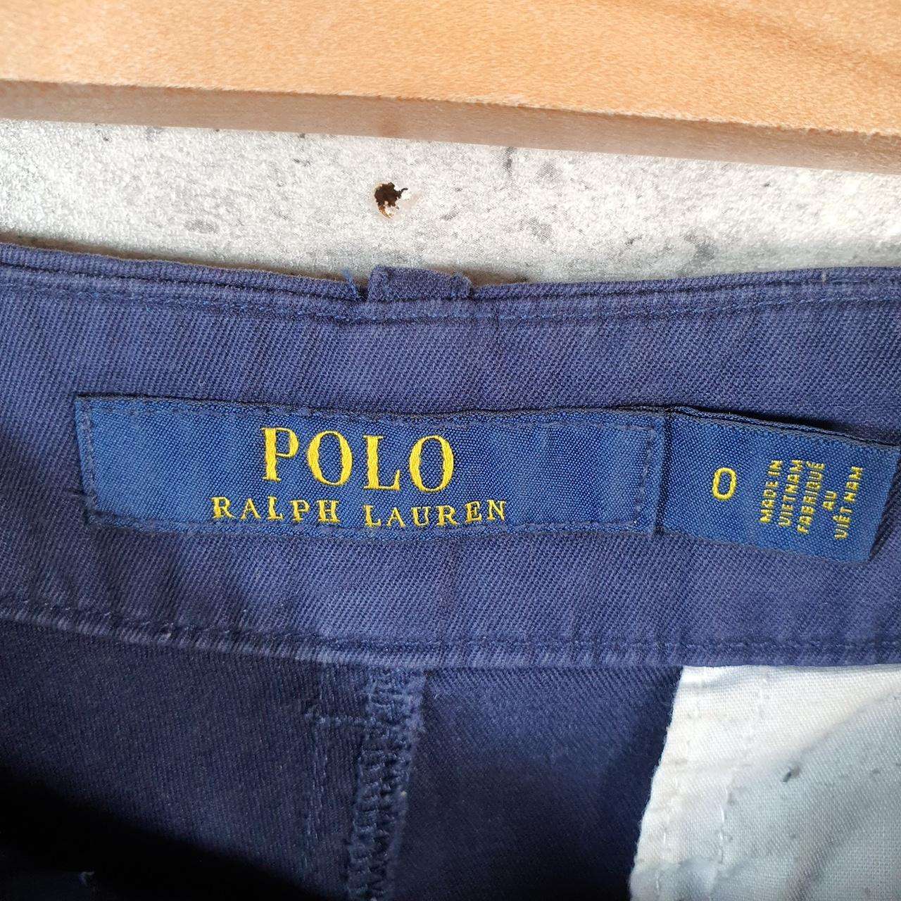 Vintage Ralph Lauren Polo All over Prints AOP Shorts Jorts Cargo Womens W30 Blue Baggy Cotton Big Fish Vintage