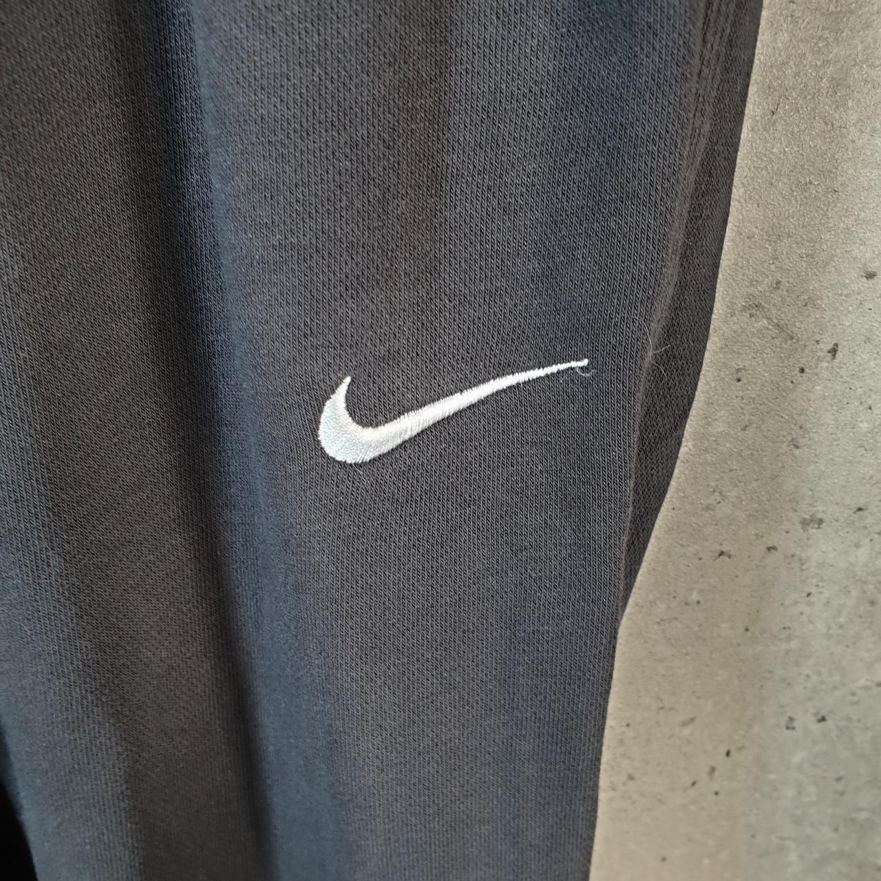 Vintage Nike Sweatpant Joggers Mens XL Black Embroidered Swoosh Sports Tracksuit - Big Fish Vintage