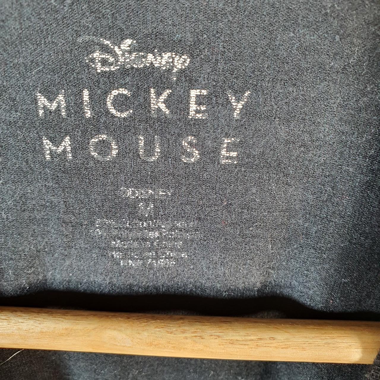 Vintage Disney Land Mickey Mouse T Shirt Men’s Medium Black Logo Graphic Cartoon