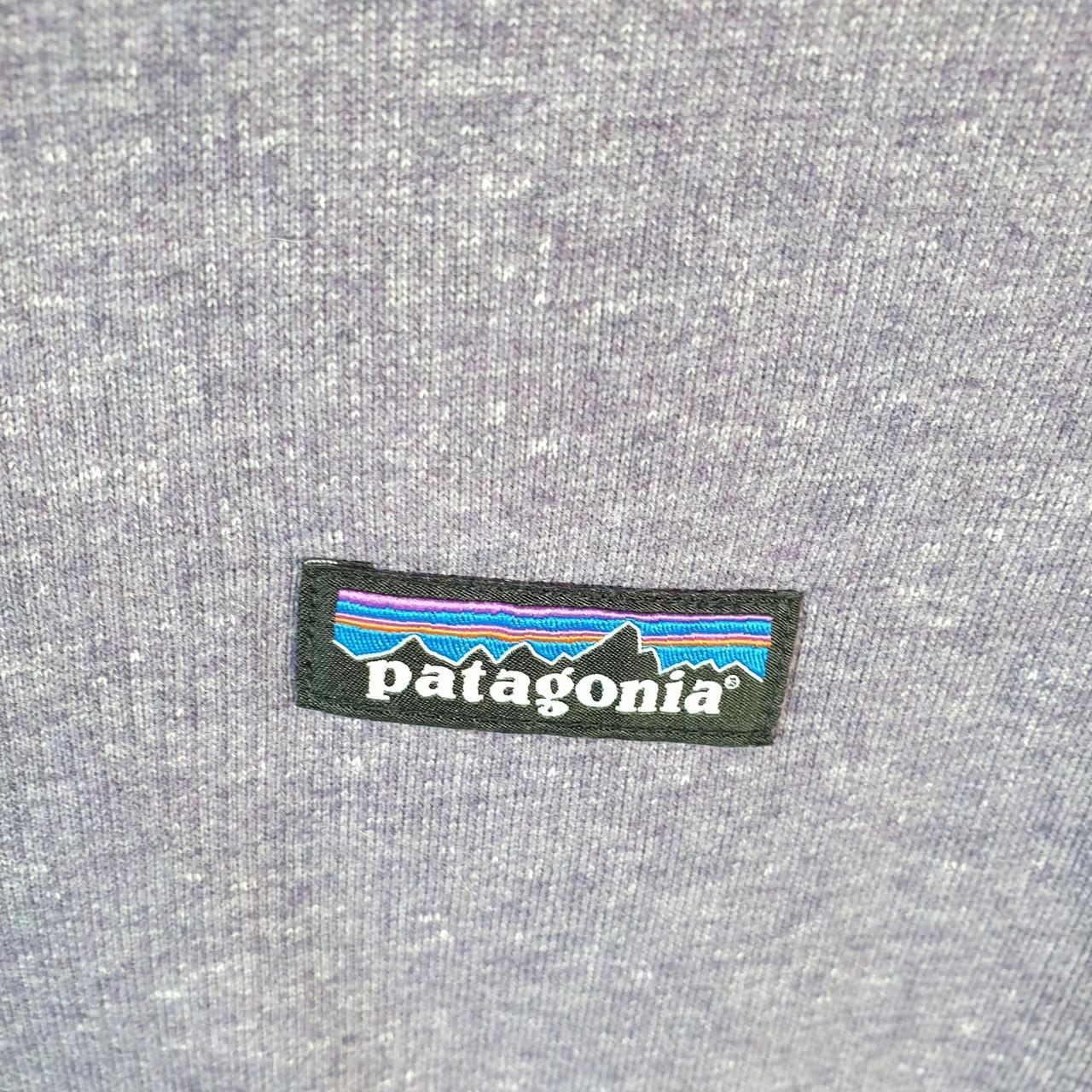 Vintage Patagonia French Terry Hoody Hoodie Men’s Small Purple Full Zip