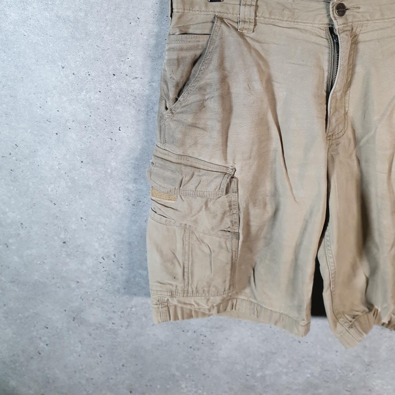 Vintage Carhartt Baggy Carpenter Shorts Jorts Cargo Men’s W32 Brown Relaxed Fit Workwear