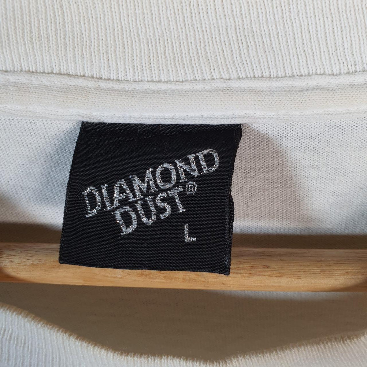 Vintage Diamond Dust Santa Fe Graphic 90s USA Single Stitch T Shirt Men’s Large White