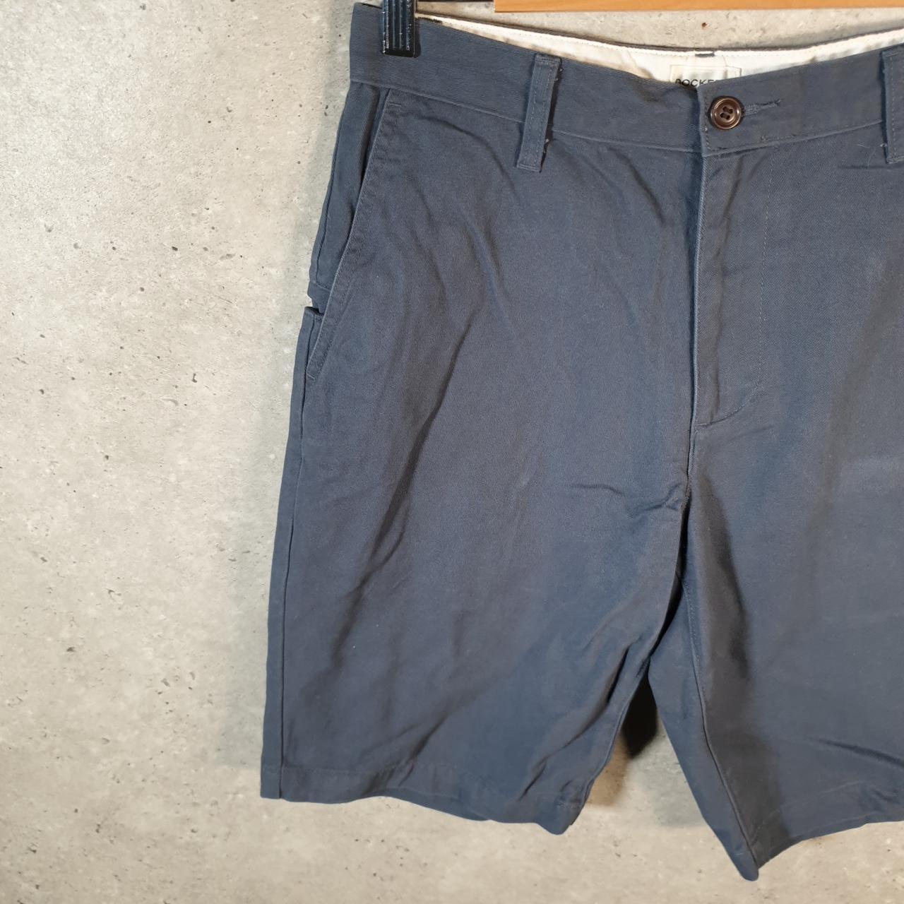 Vintage Dockers Chino Shorts Jorts Cargo Men’s W29 Grey Baggy Cotton