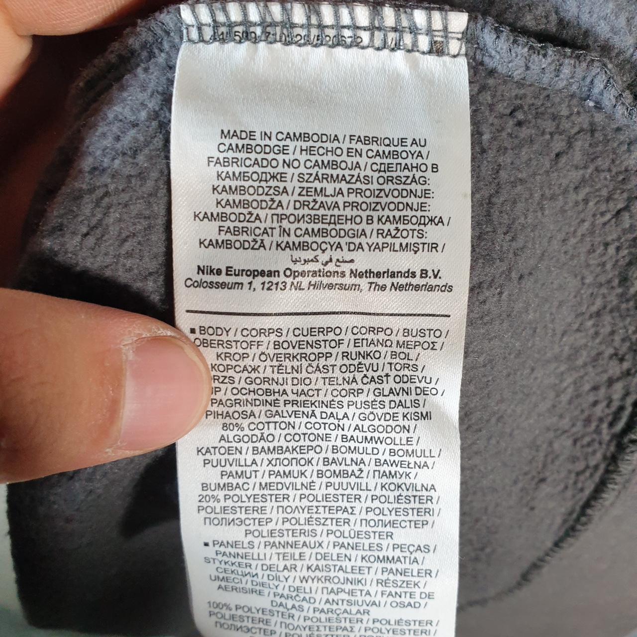 Vintage Nike Club Sweatshirt Mens Small Grey Swoosh Y2K Pullover Logo