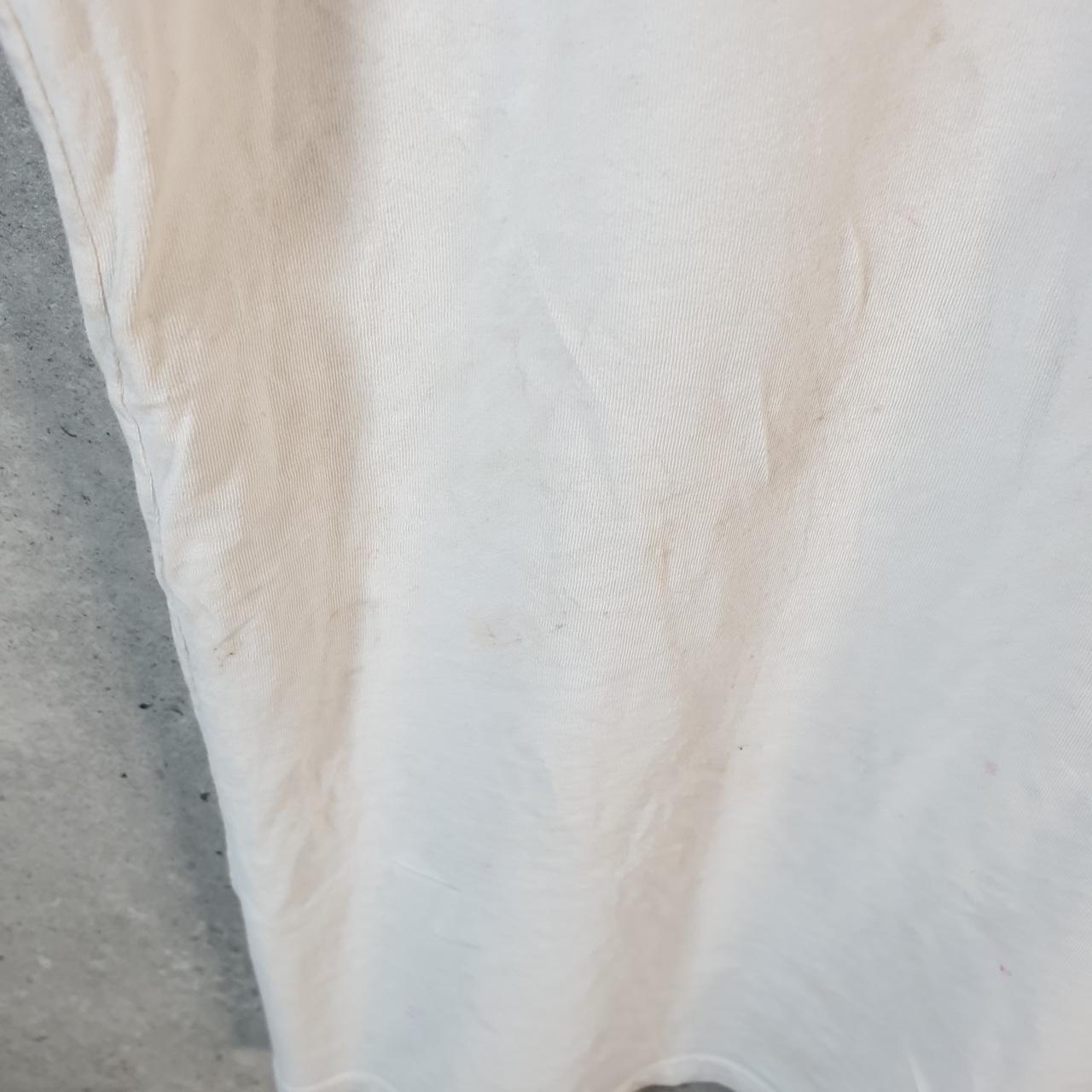 Vintage Vans Off the Wall Beer USA Flag T Shirt Men’s Medium White Custom Fit Casual