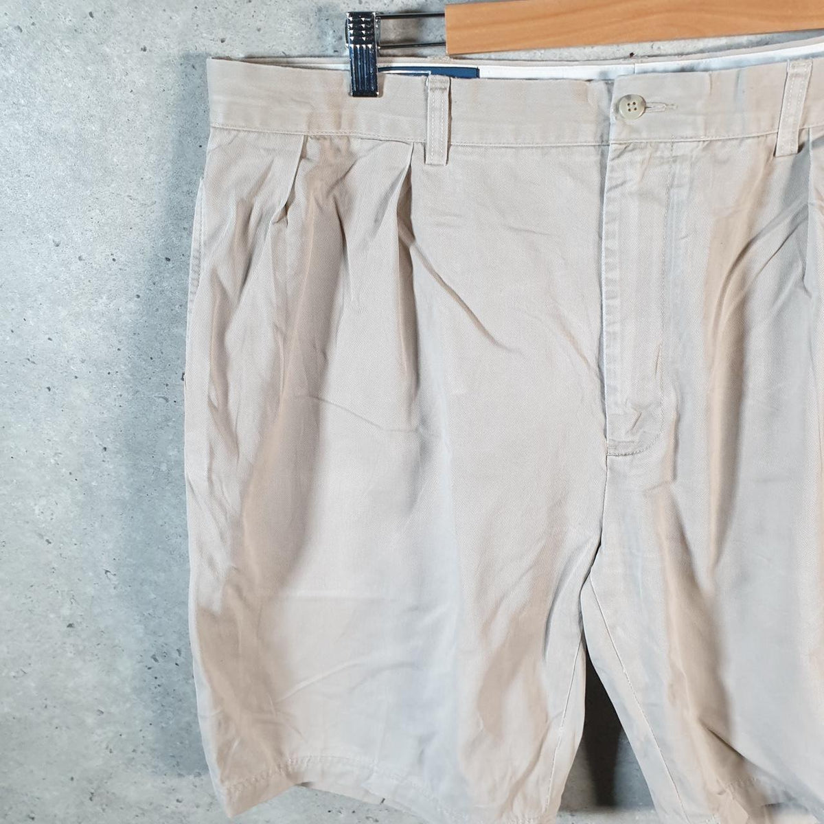 Vintage Ralph Lauren Polo Shorts Jorts Chino Cargo Men’s W40 Brown Baggy Cotton A4360