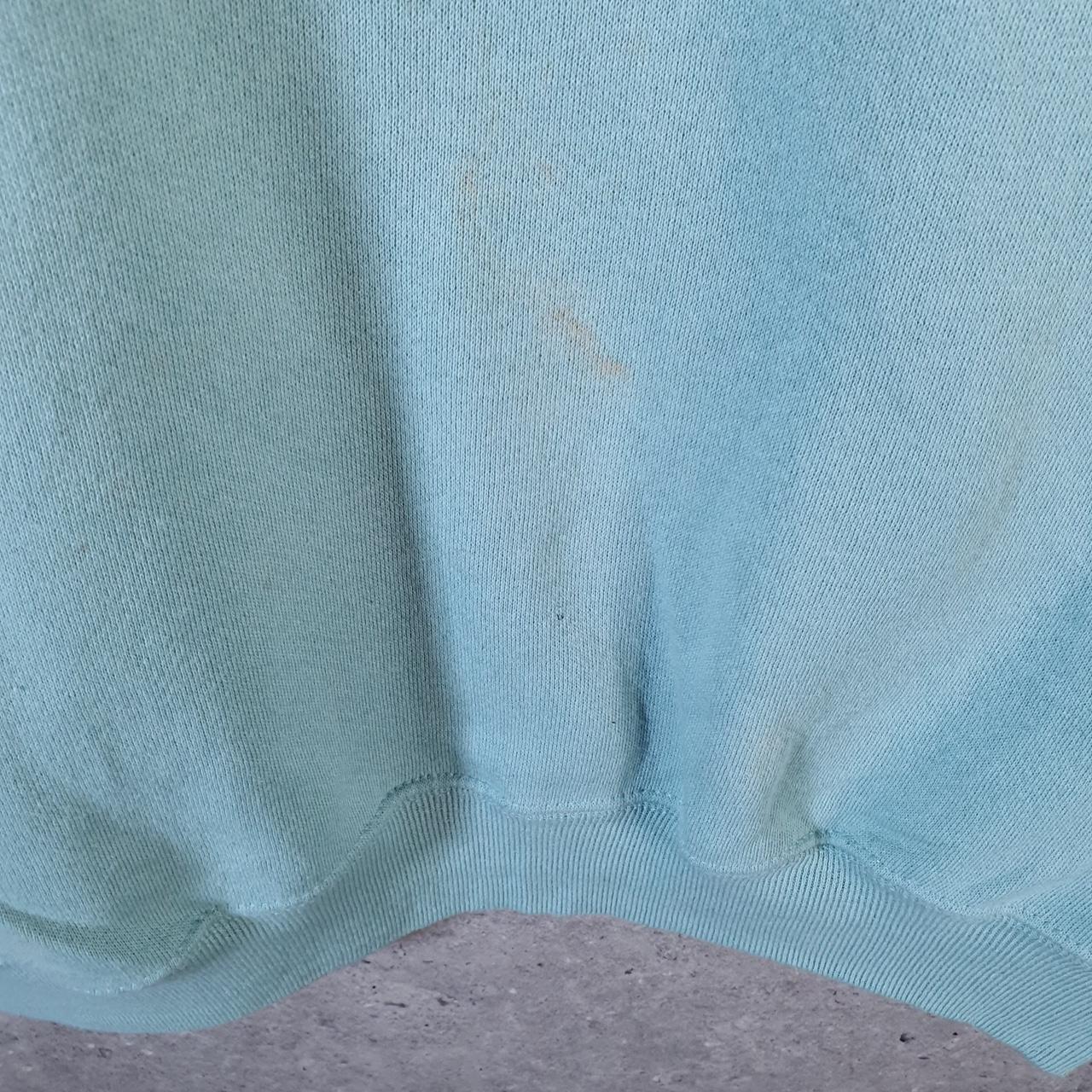 Vintage Lee Cotton Blend Short Sleeve Tank Sweatshirt Men’s Medium Blue USA Pullover