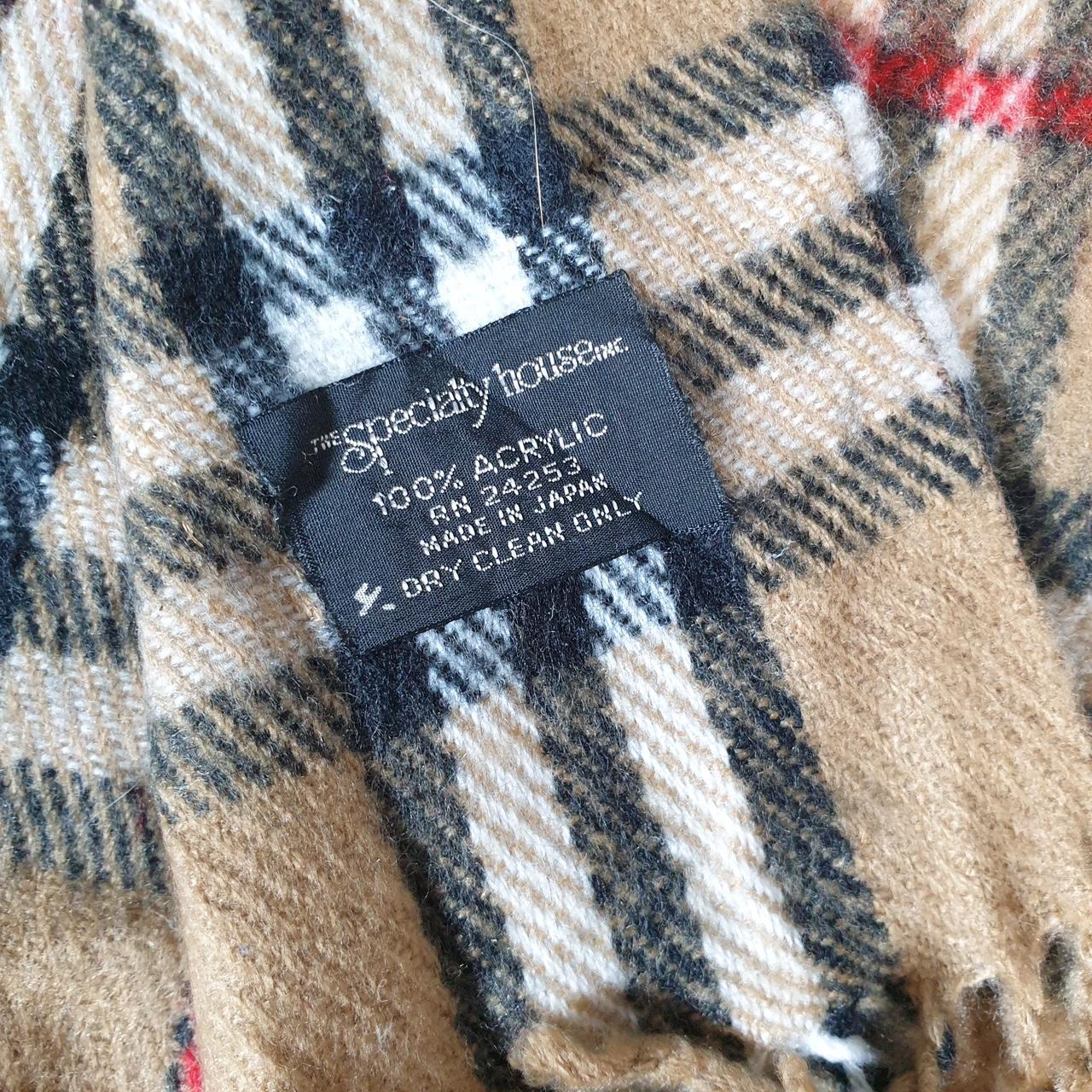 Tartan Nova Check Checkered Scarf