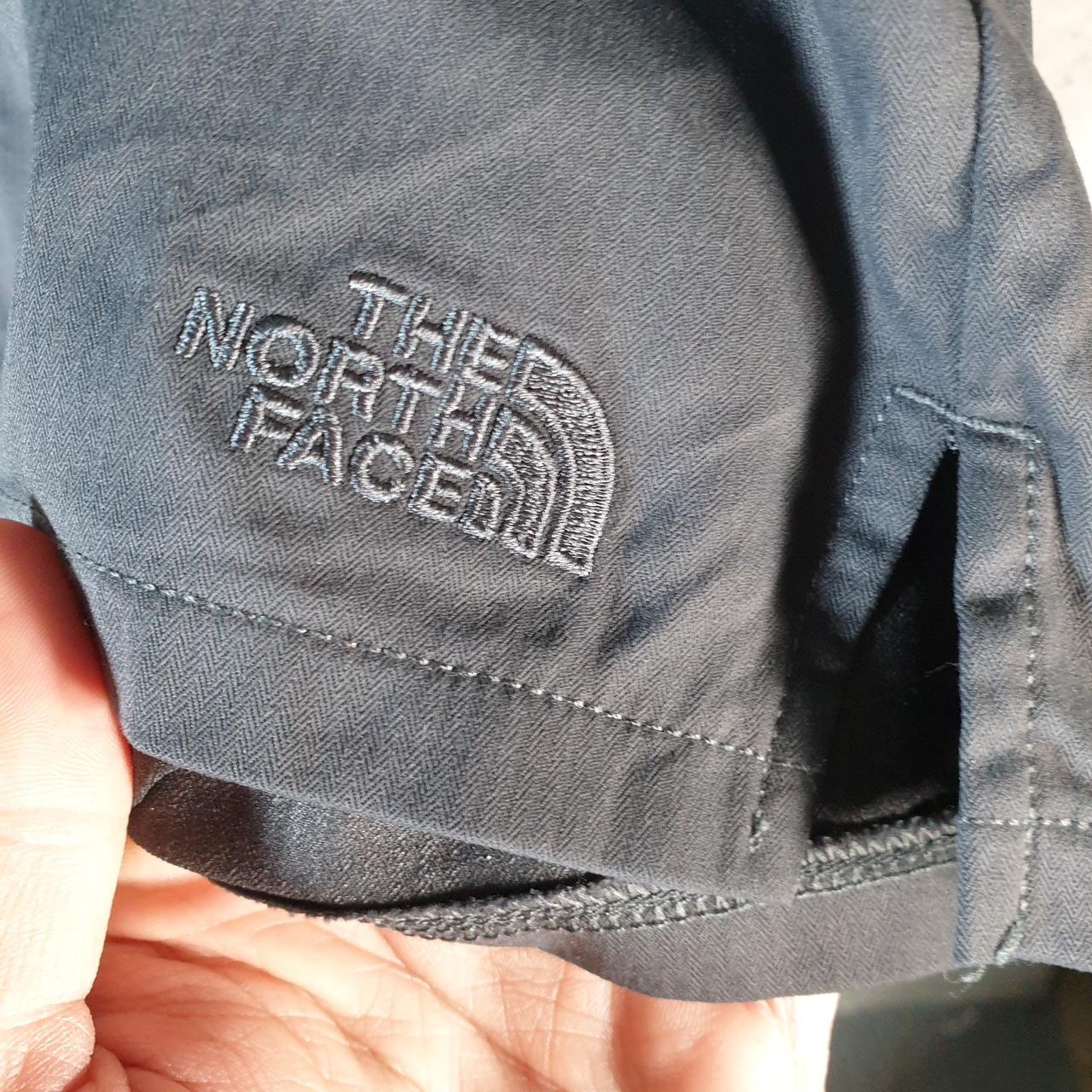 Vintage The North Face TNF Shorts Jorts Chino Cargo Womens 2XL Black Baggy Cotton