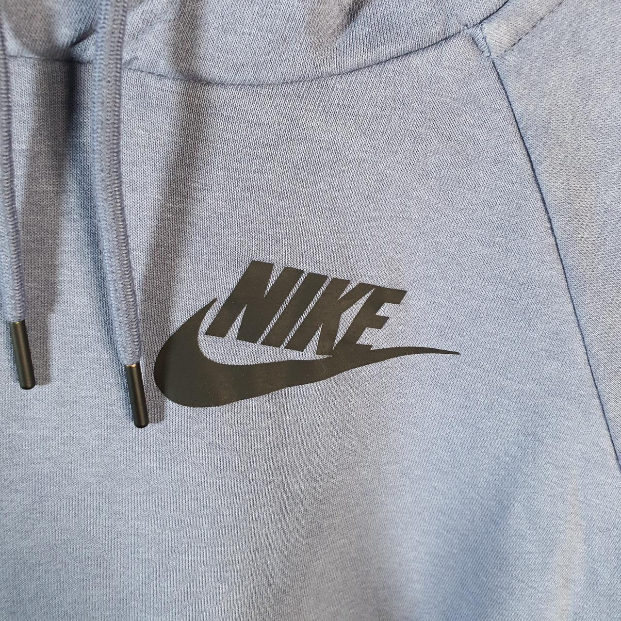 Vintage Nike Club Hoodie Womens Large Lilac Swoosh Y2K Pullover Logo