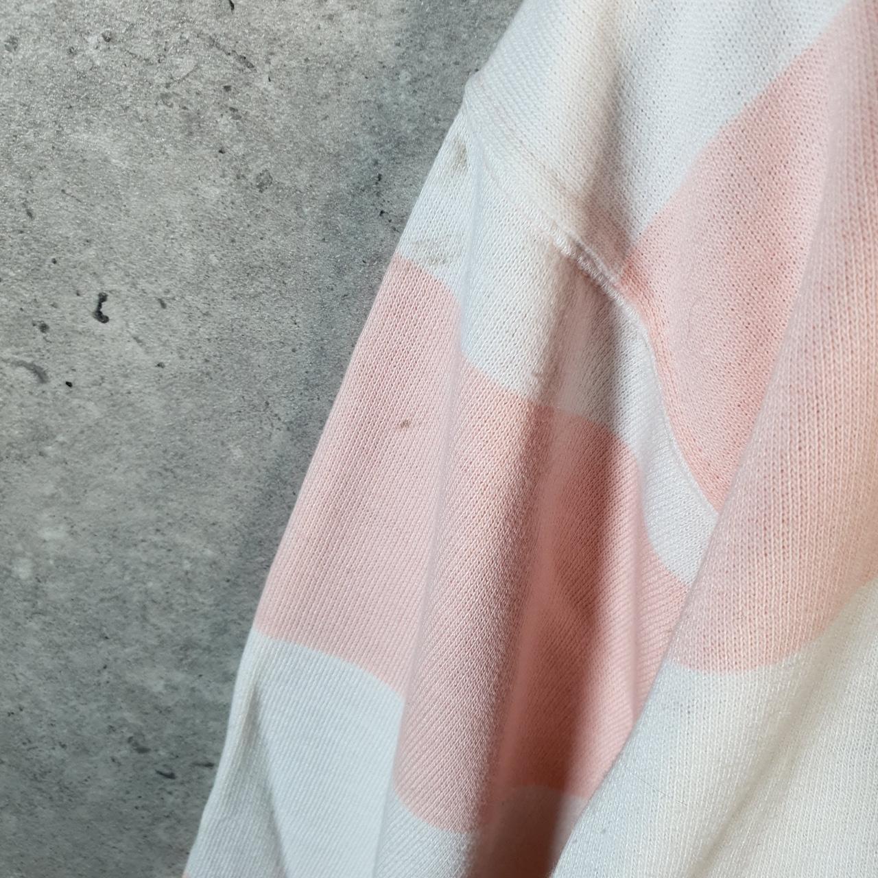 Vintage Izod Lacoste 90s Knit Sweater Mens XS Pink Y2K Jumper Logo