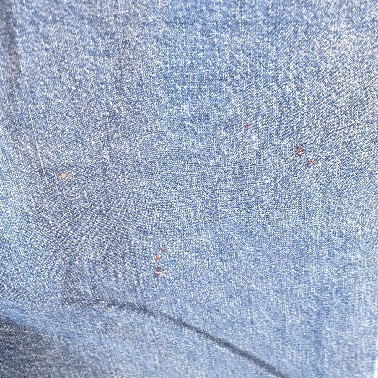 Vintage Lee Baggy Shorts Jorts Cargo Womens W34 Blue Relaxed Denim