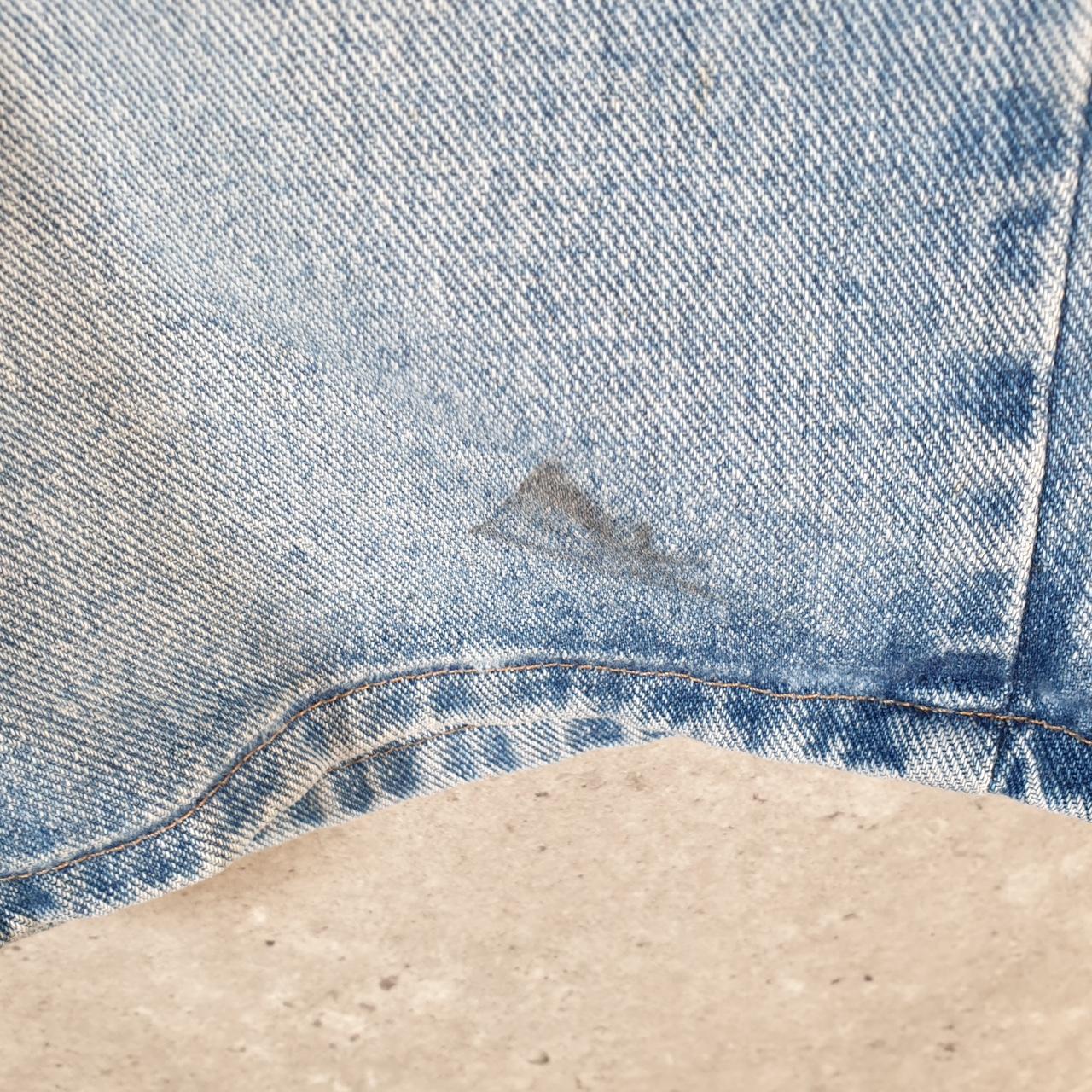 Vintage Wrangler Denim Shorts Jorts Cargo Men’s W36 Blue Baggy Cotton