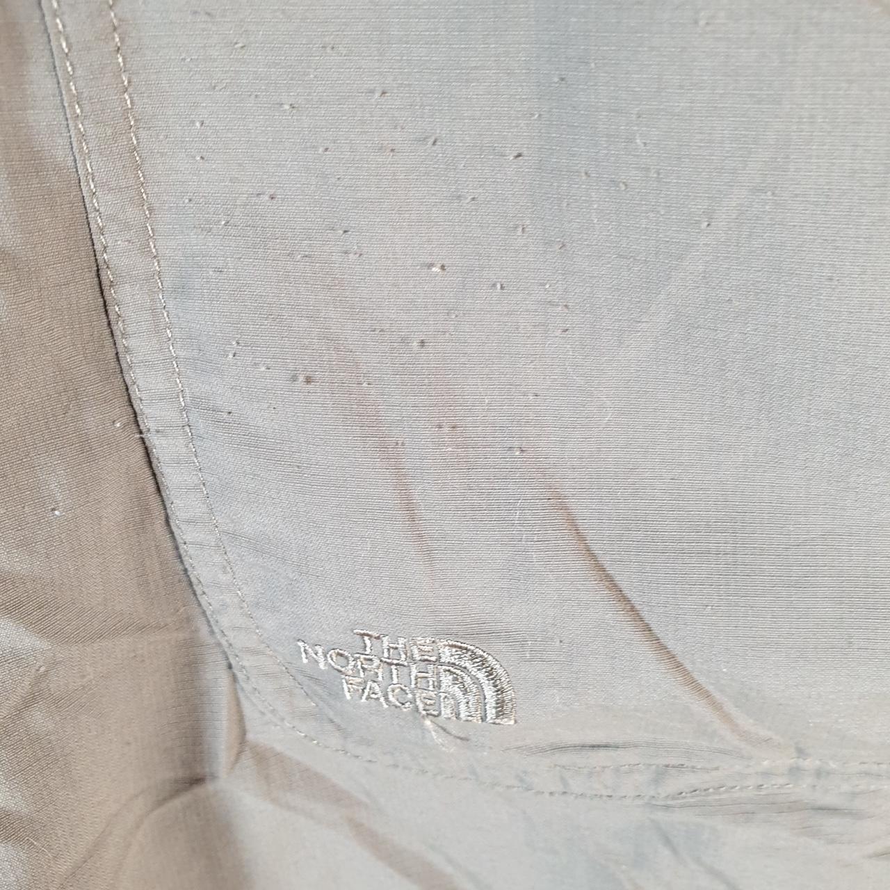 Vintage The North Face TNF Shorts Jorts Chino Cargo Womens UK18 Brown Baggy Cotton