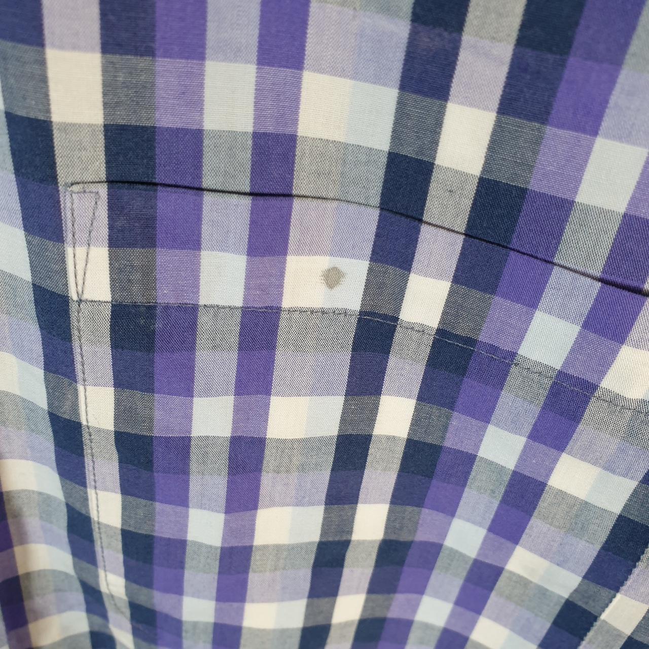 Vintage Chaps Ralph Lauren Button Down Shirt Men’s Medium Purple Regular Fit Cotton