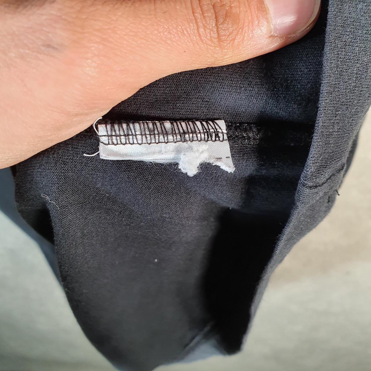 Vintage Adidas Spellout T Shirt Shirt Men’s Large Black Three Stripes Logo Athletic C9840