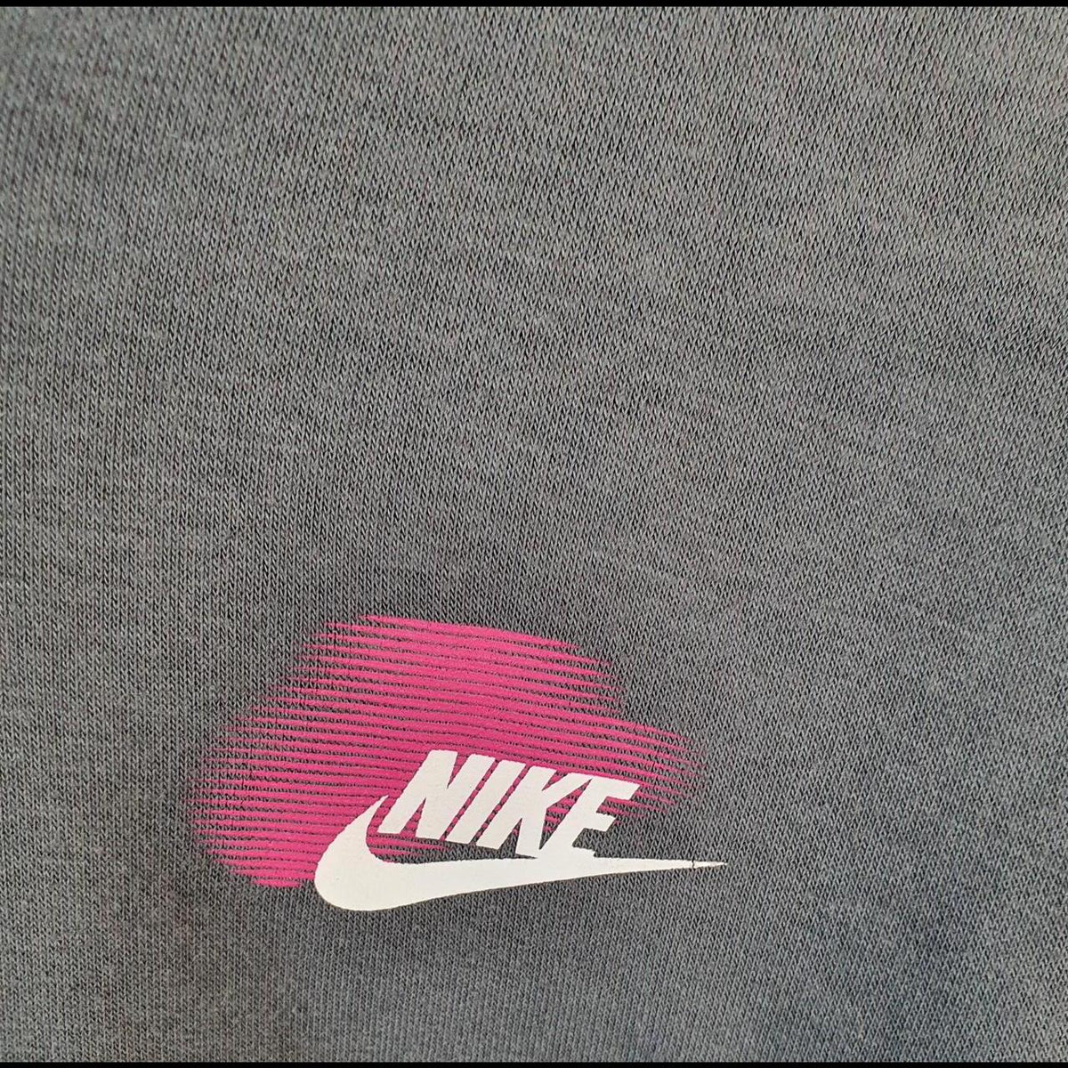 Vintage Nike Club Hoodie Men’s Large Black Swoosh Y2K Pullover Sweatshirt Logo