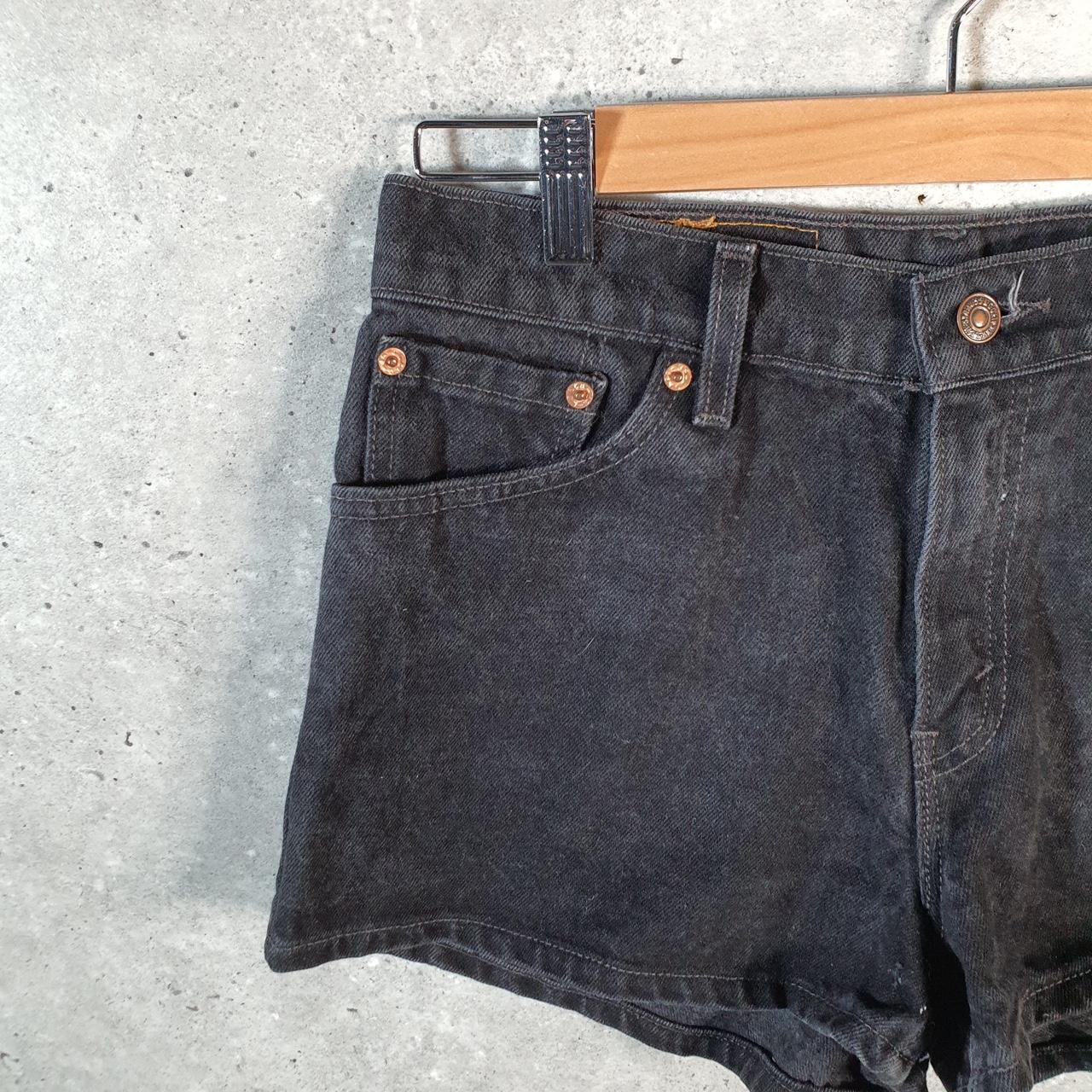 Vintage Levi’s 511 Baggy Shorts Jorts Cargo Womens W30 Grey Relaxed Denim A4218