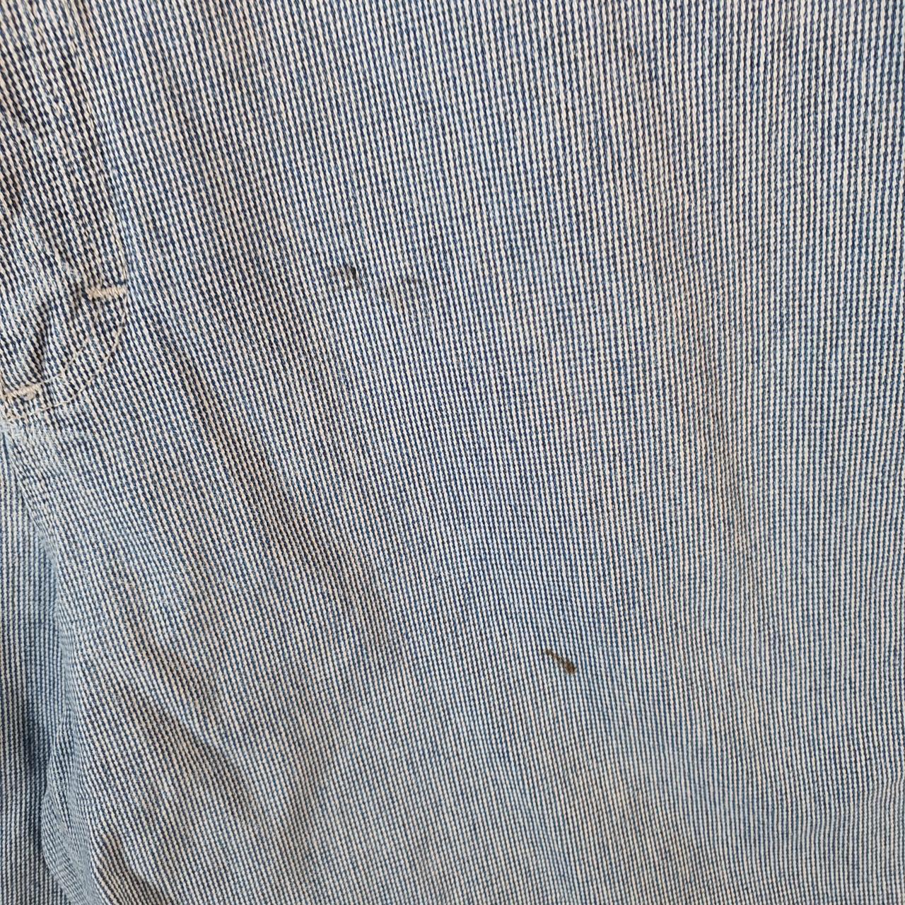 Vintage Lee Mid Rise Baggy Shorts Jorts Cargo Womens W32 Blue Relaxed Denim A4527