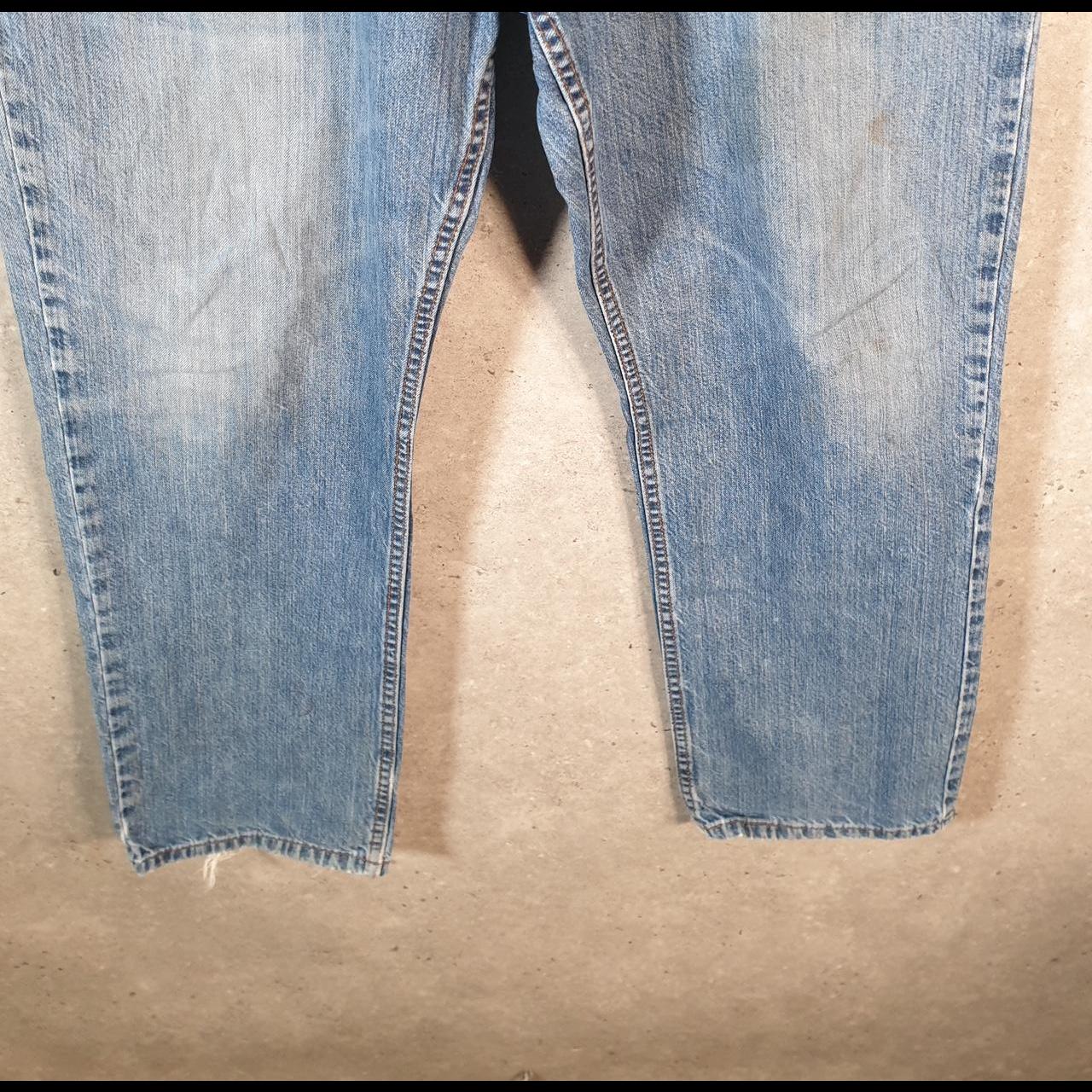 Vintage Carhartt Workwear Carpenter Jeans Mens W38 L30 Blue Denim Relaxed Fit USA