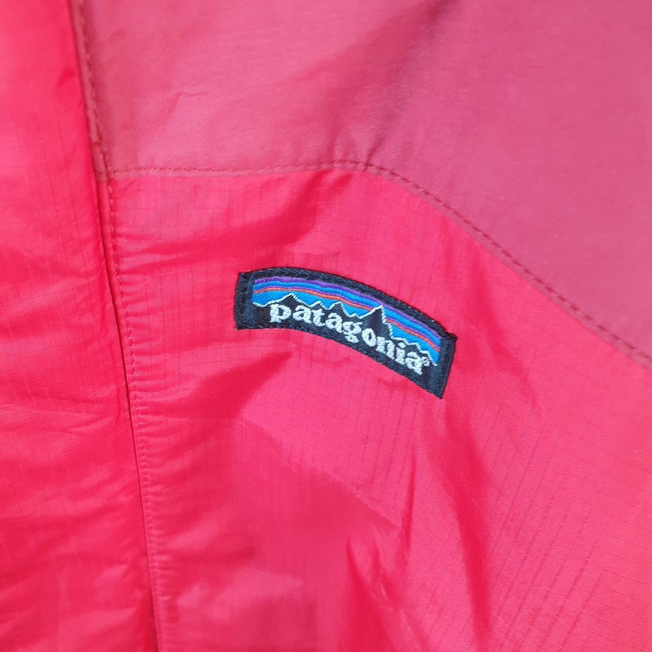 Vintage Patagonia 90s Shell Jacket Large Red Full Zip Lightweight Windbreaker