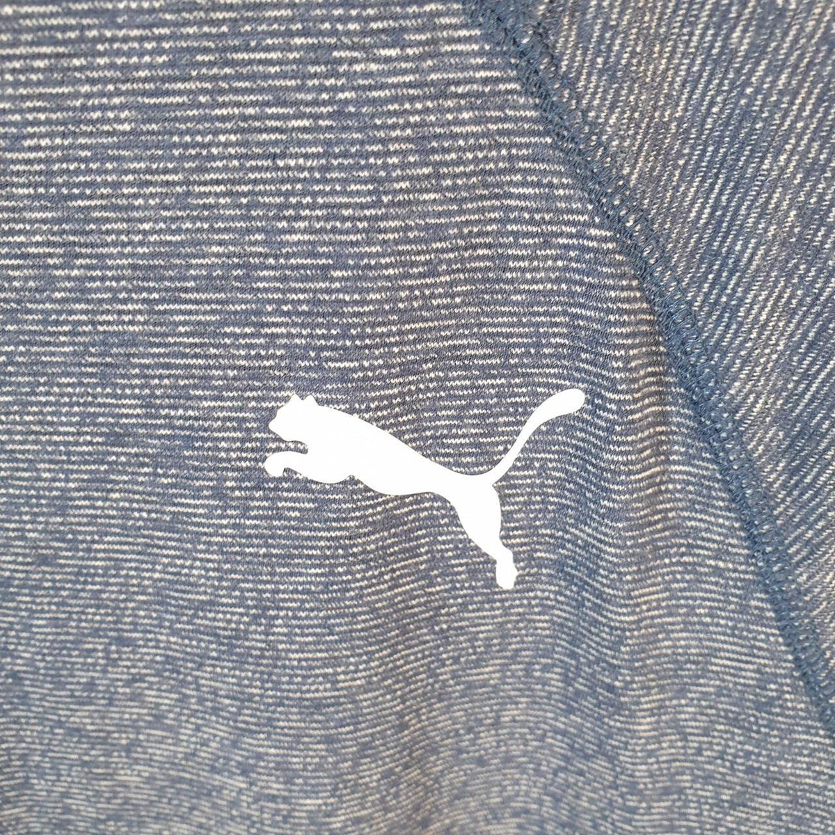 Vintage Puma Spellout T Shirt Mens Medium Grey Sports Logo Athletic