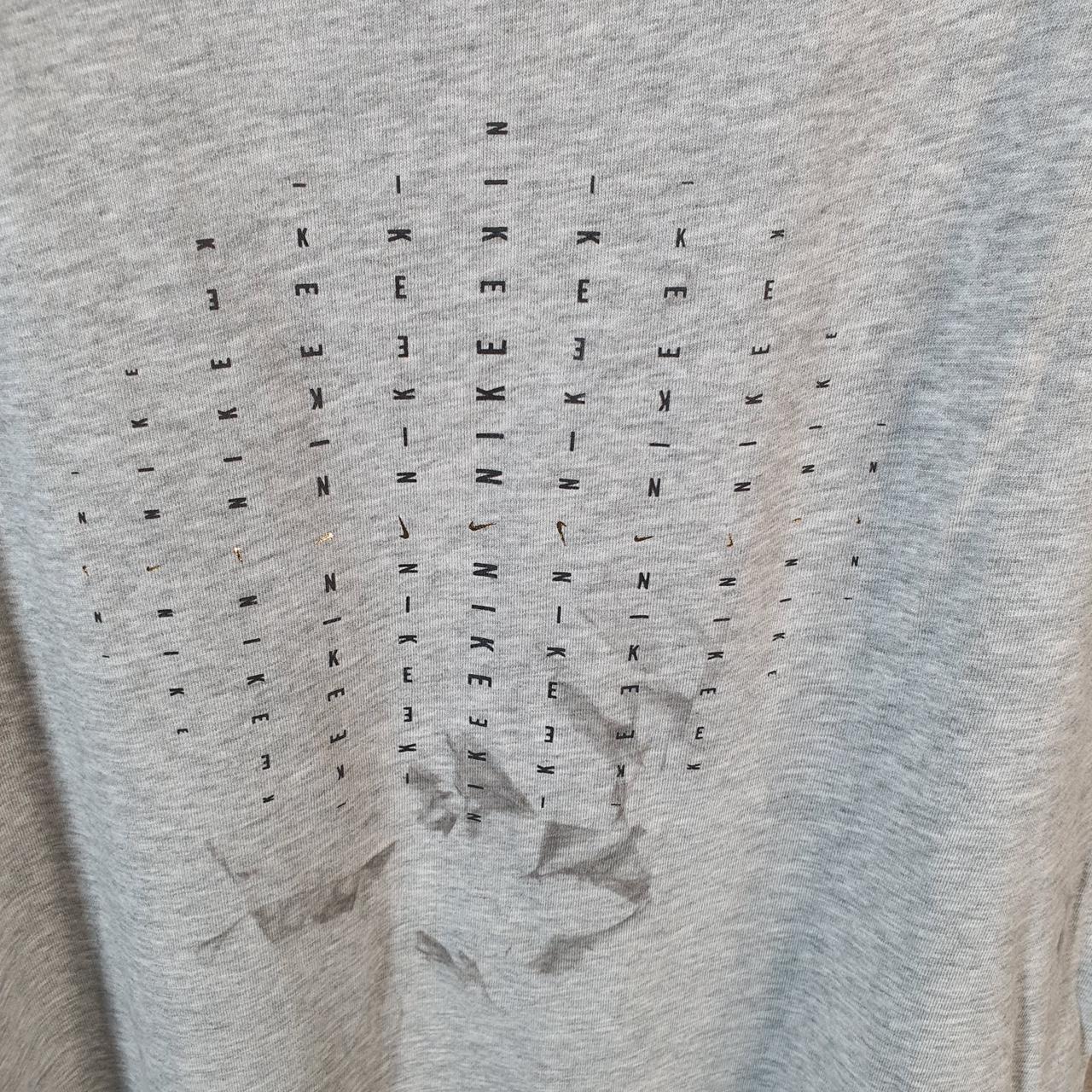 Vintage Nike Dri Fit Spellout Vest Men’s Small Grey Swoosh Athletic