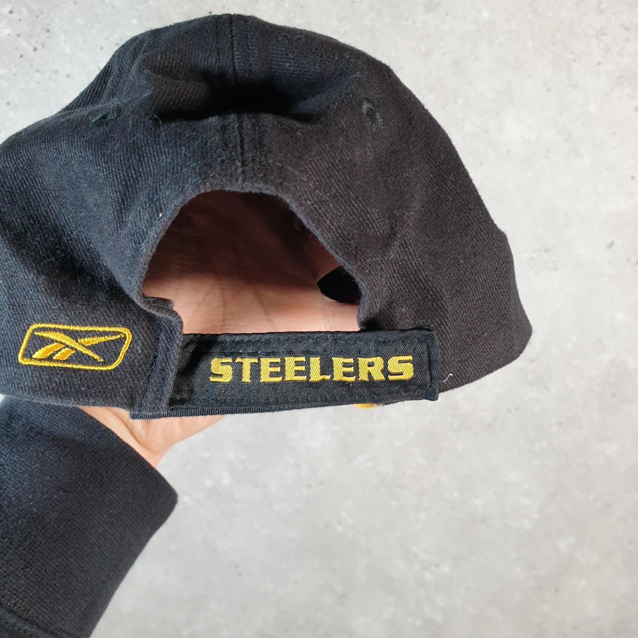 Vintage New Era NFL Reebok Pittsburgh Steeleers Cap Men’s USA Spellout Athletic C8542