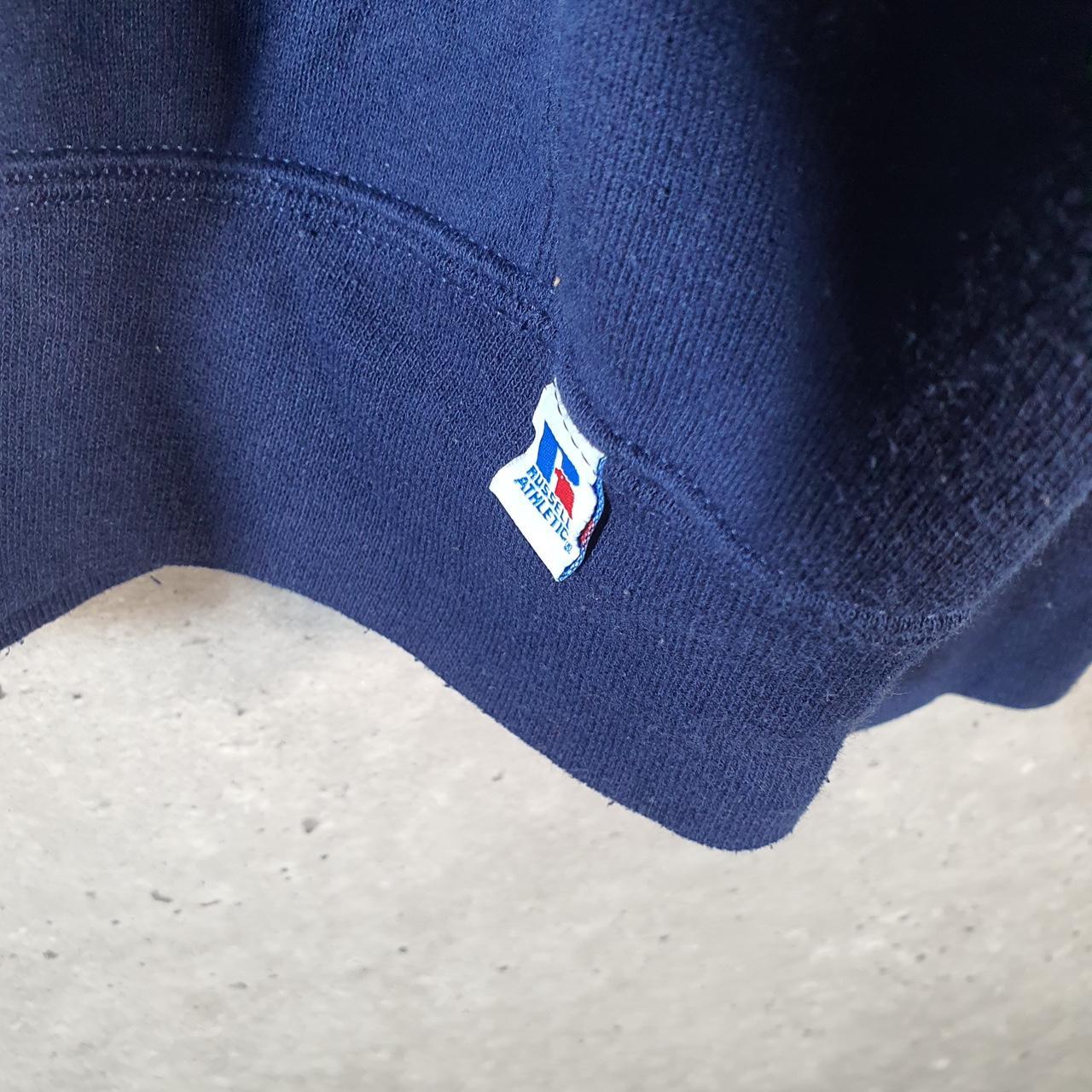 Vintage Russell Athletic Better Together Blank Sweatshirt Men’s XL Navy Blue Pullover