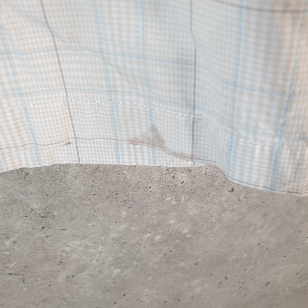 Vintage Quiksilver Chino Shorts Jorts Cargo Men’s W34 Checkered White Baggy Cotton