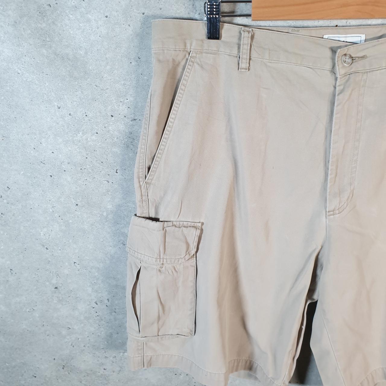 Vintage Dockers Shorts Jorts Cargo Men’s W38 Beige Baggy Cotton