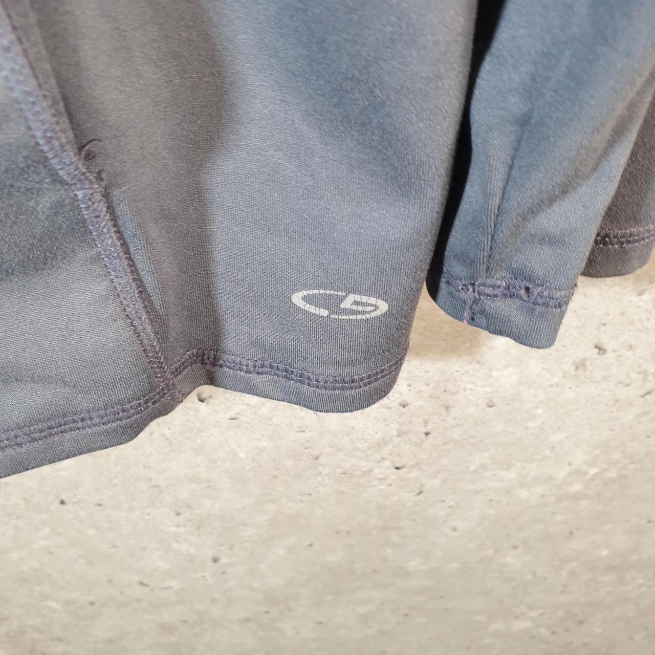 Vintage Champion Full Zip Sweatshirt Womens Large Grey Spellout Logo