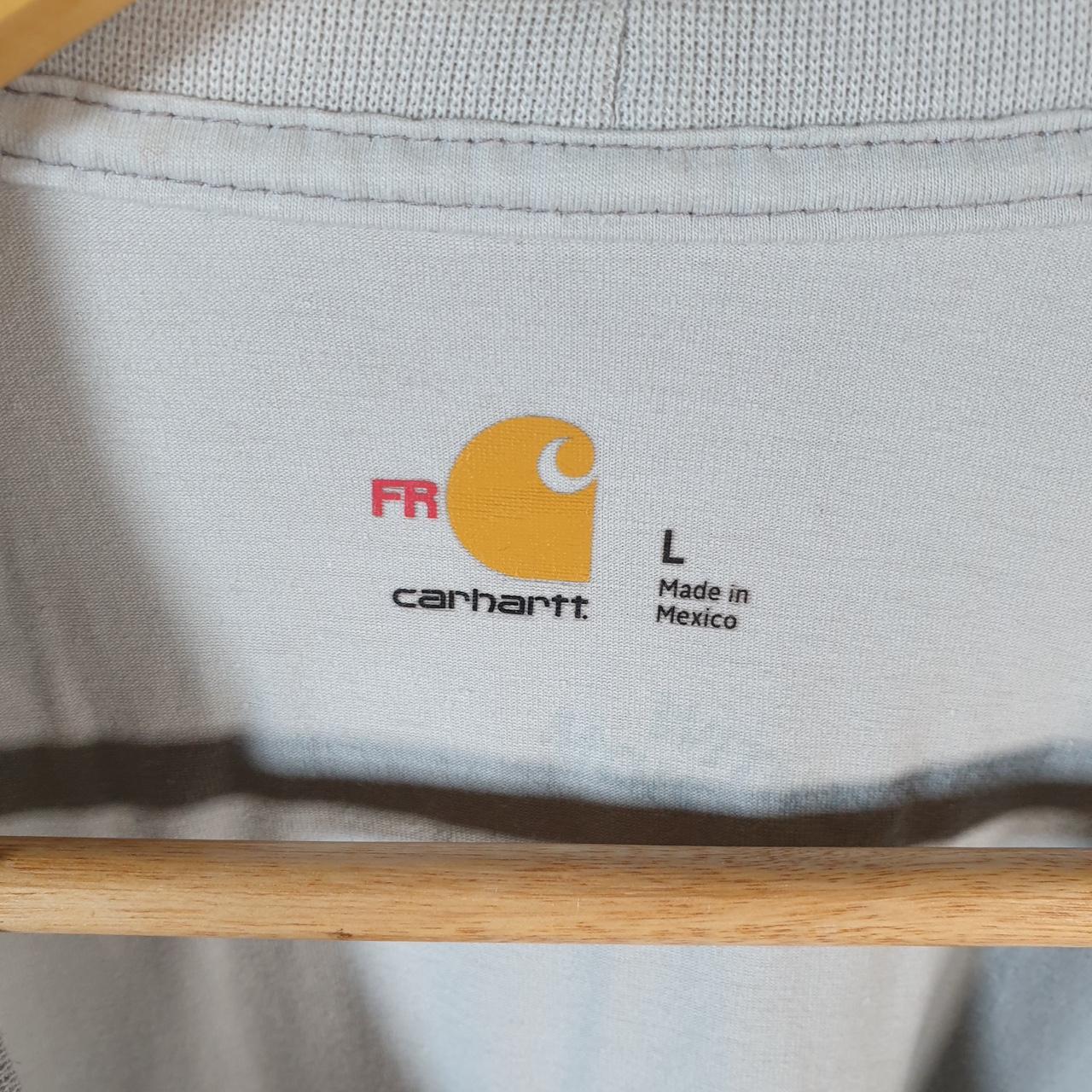 Vintage Carhartt Pocket T Shirt Men’s Large Grey Workwear Chore Utility Relaxed Fit C9292