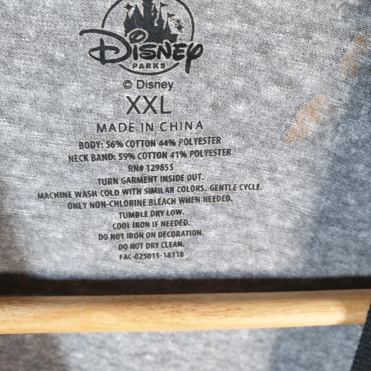 Vintage Disney Land Mickey Mouse T Shirt Men’s 2XL Grey Graphic Cartoon