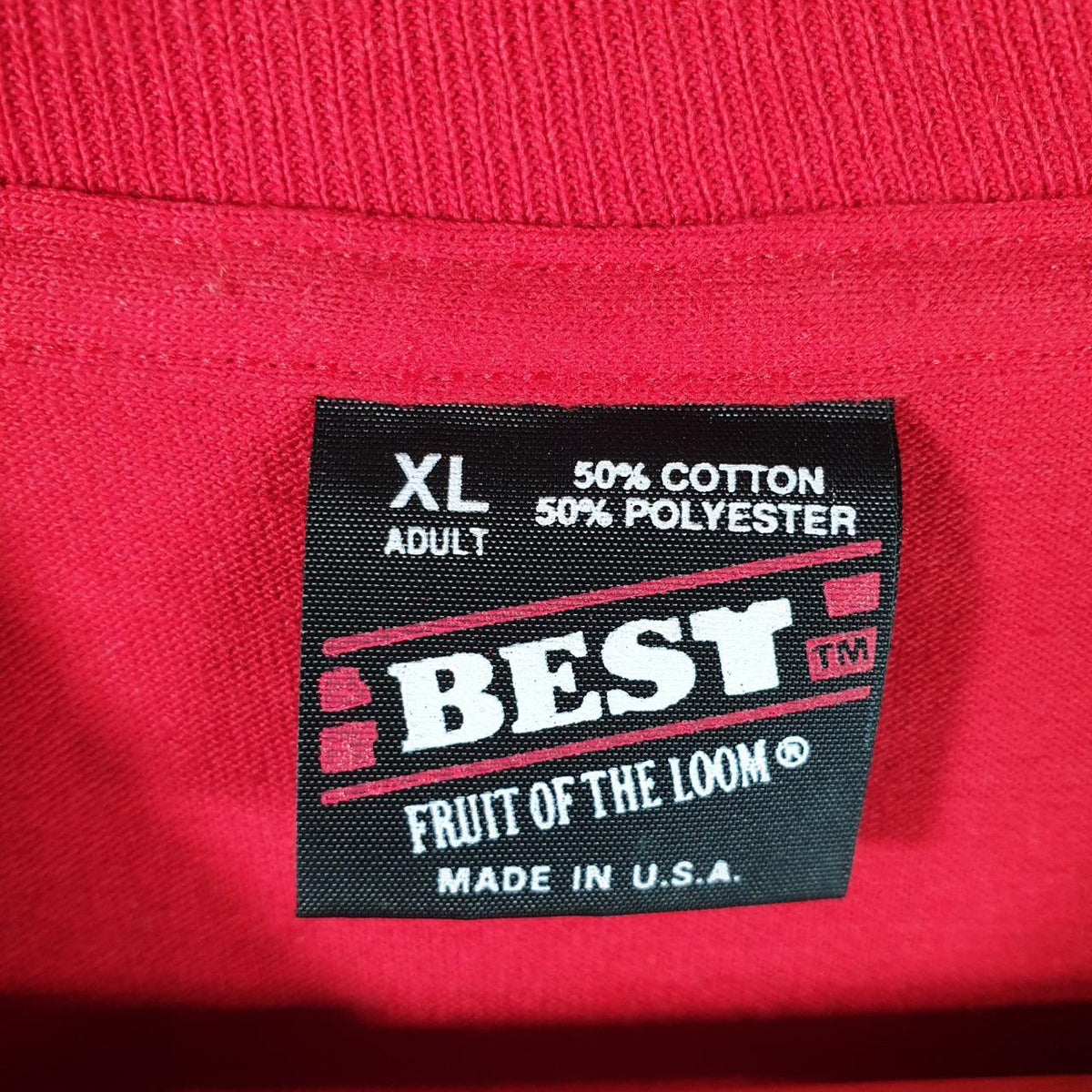 Vintage Best Fruit of the Loom Coca Cola 90s USA Single Stitch T Shirt Men’s XL Red 4
