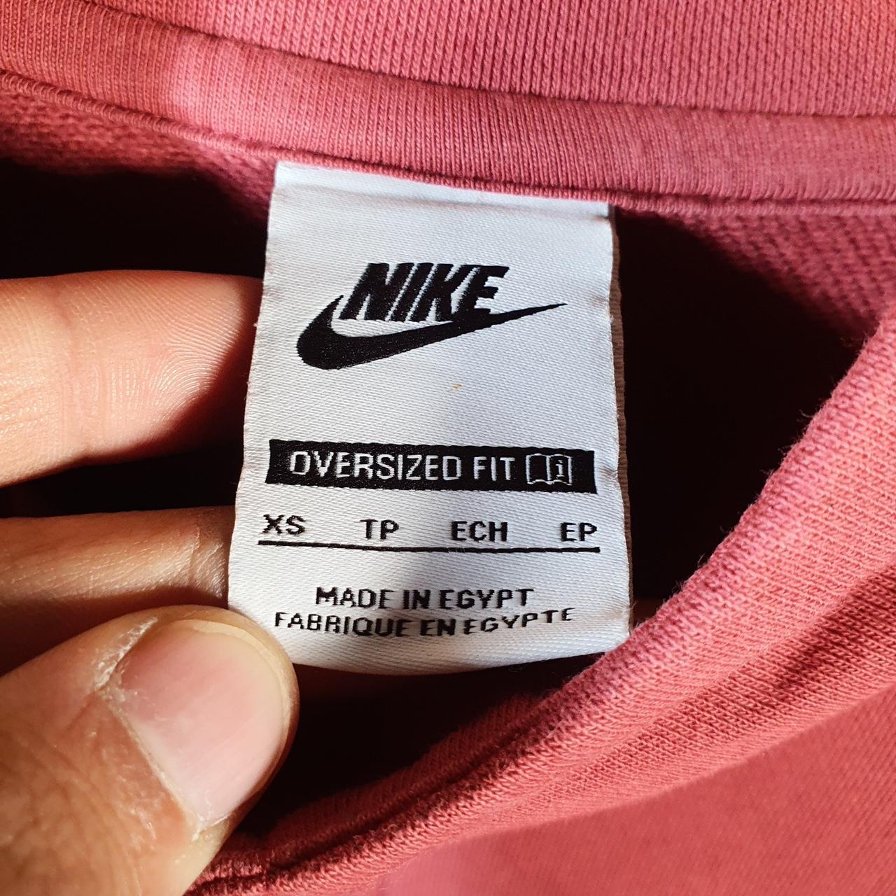 Vintage Nike 1/4 Zip Sweatshirt Womens XS Pink Swoosh Y2K Pullover Logo