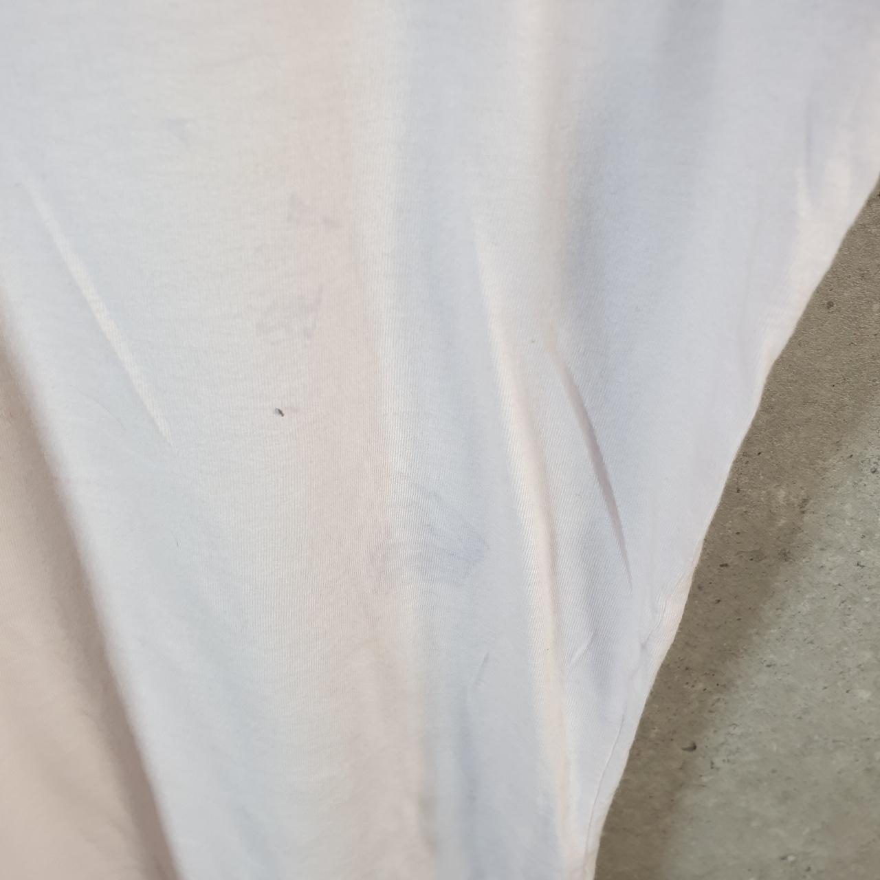 Vintage Nike Just Do It T Shirt Men’s Medium White Logo Printed Swoosh Athletic