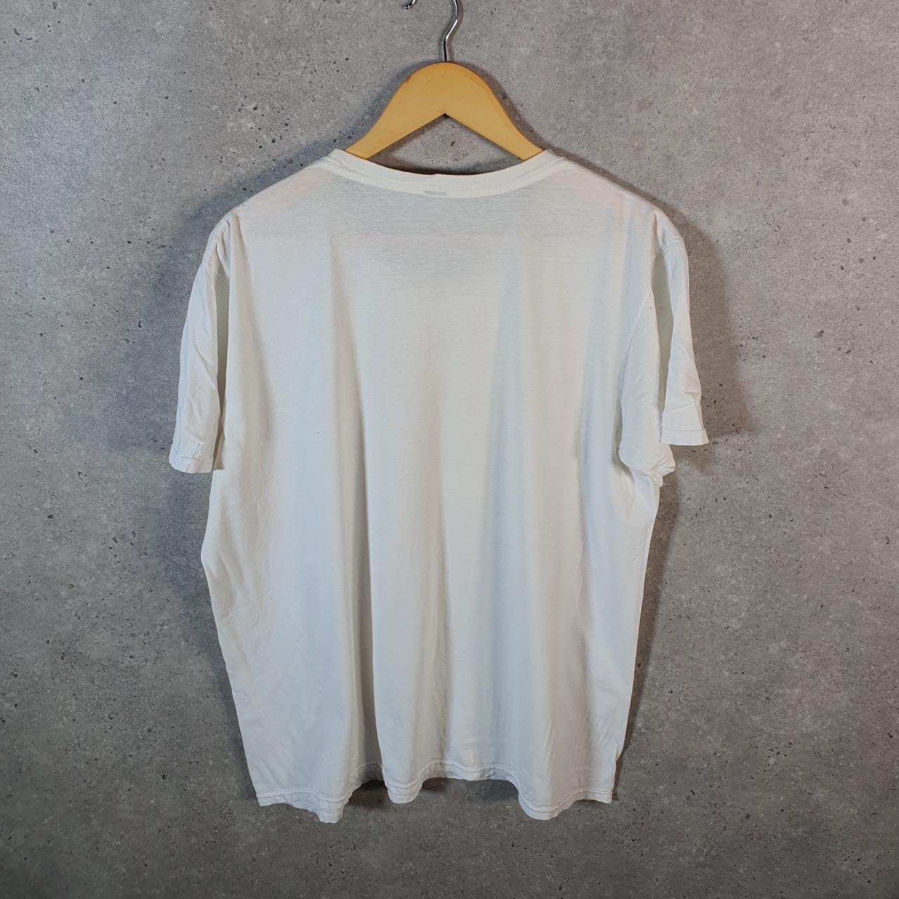 Vintage Hard Rock Hotel Atlantic City 90s USA Spellout T Shirt Men’s Large White