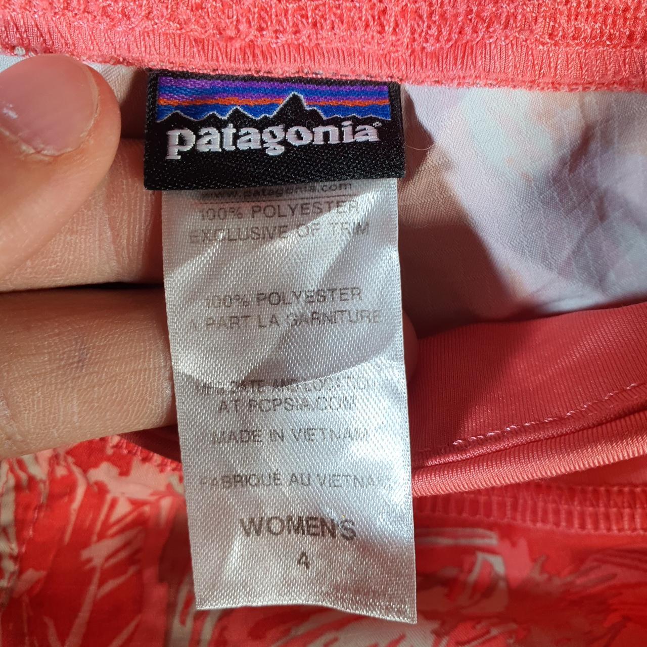 Vintage Patagonia Baggies Shorts Jorts Cargo Womens Small Pink Baggy Cotton Fishing Hiking A4742