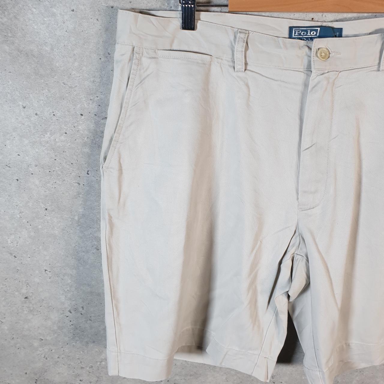 Vintage Ralph Lauren Polo Shorts Jorts Chino Cargo Men’s W38 Brown Baggy Cotton
