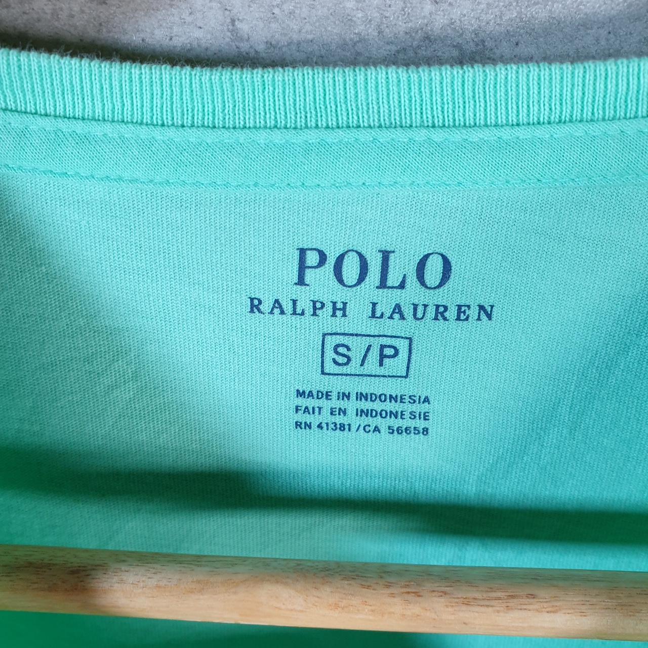 Vintage Ralph Lauren Polo T Shirt Men’s Small Blue Embroidered Classic Fit Pony C8608