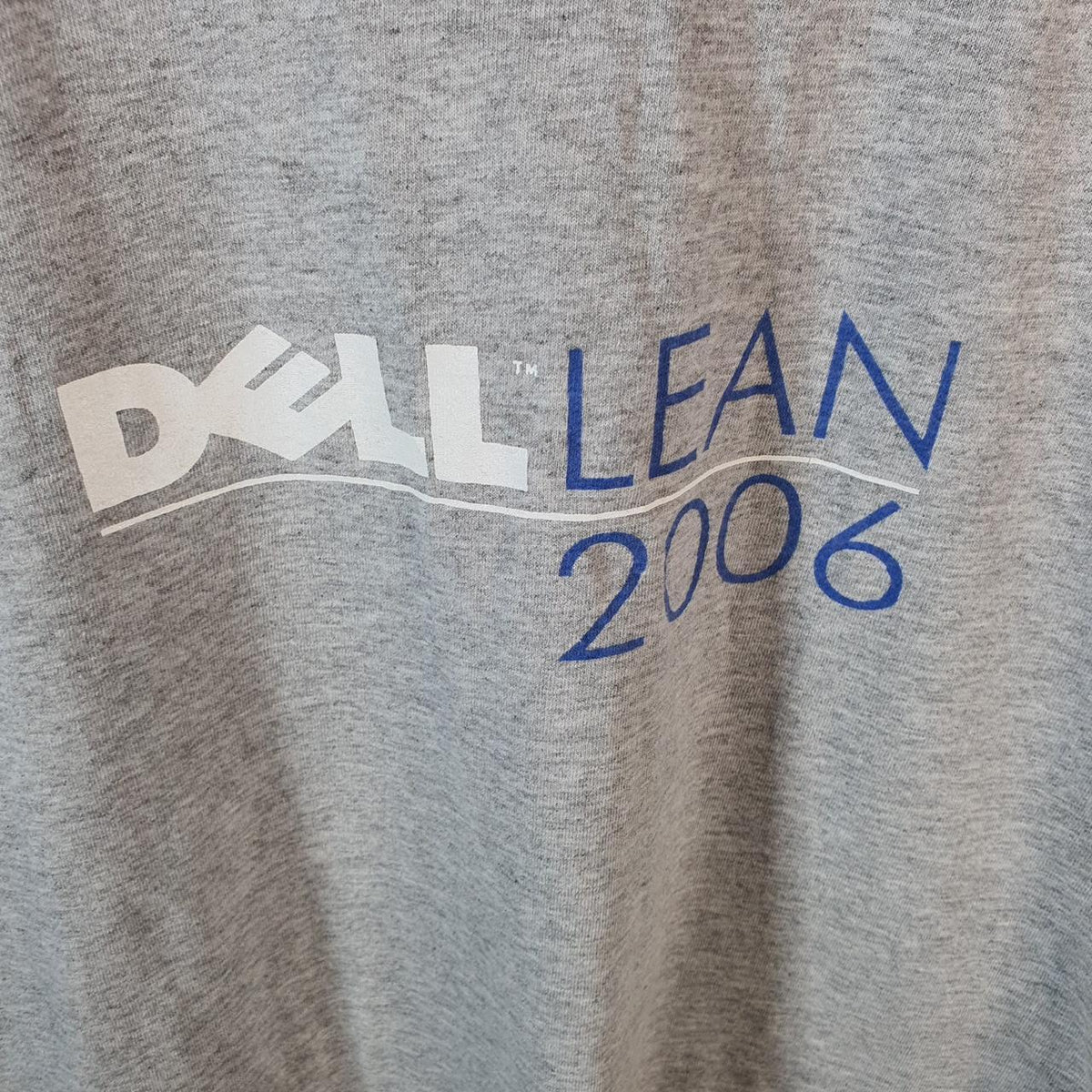 Vintage John Sport Dell Lean 2006 USA Single Stitch T Shirt Men’s Medium Grey