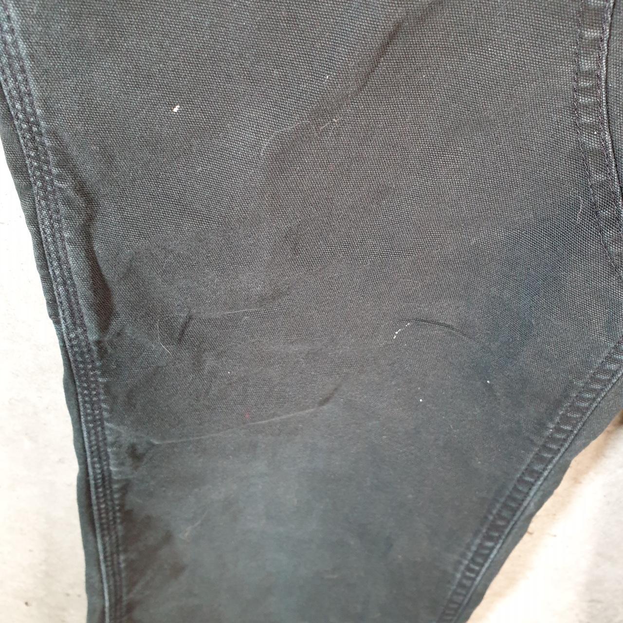 Vintage Carhartt Carpenter Double Knee Trousers Womens W32 L28 Black Loose Fit