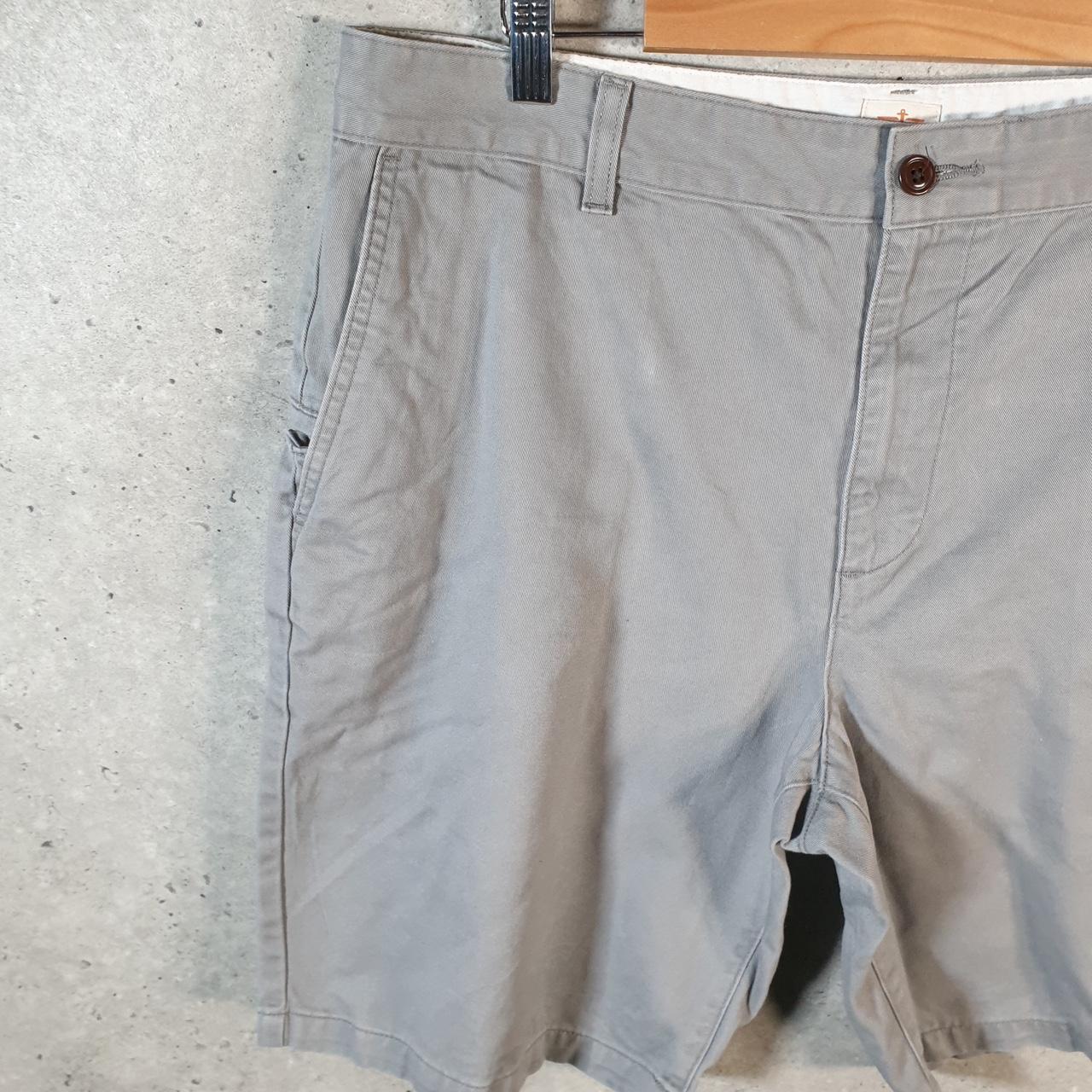 Vintage Dockers Chino Shorts Jorts Cargo Men’s W38 Grey Baggy Cotton