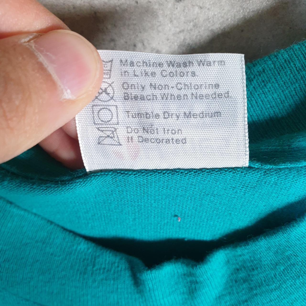 Vintage Hanes Teddy Bear Tenderness USA Single Stitch T Shirt Men’s Large Blue