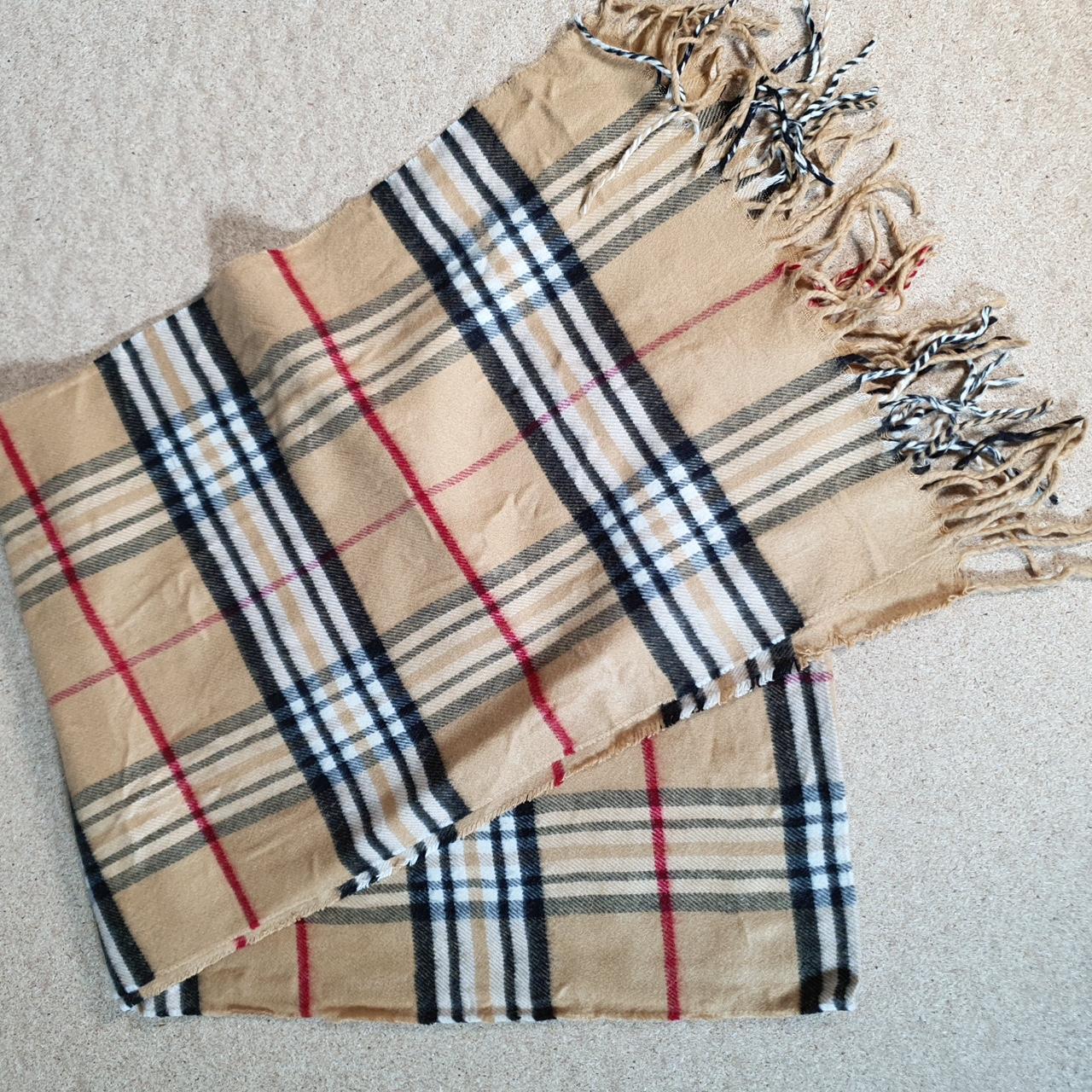 Cashmink Acrylic Tartan Nova Check Checkered Scarf