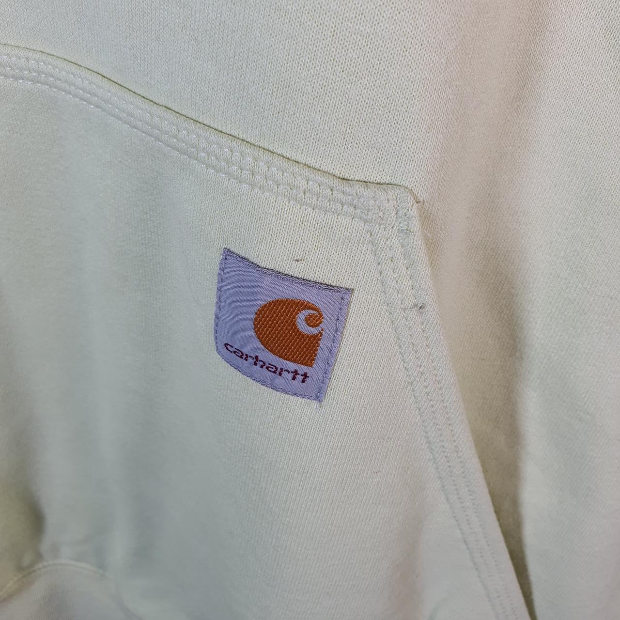 Vintage Carhartt Hoodie Men’s Large Green Pullover Blank USA Loose Fit